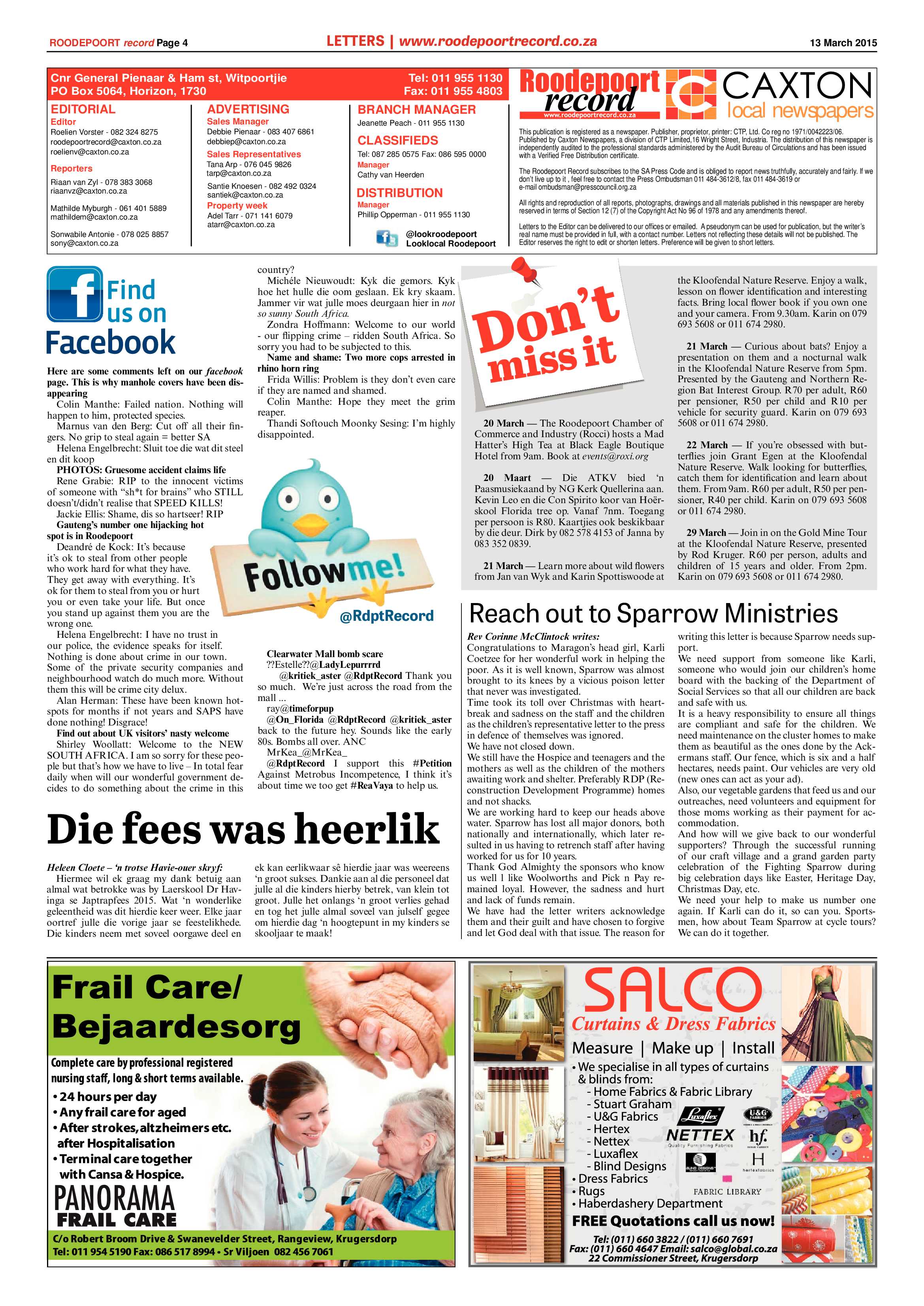 Roodepoort Record 13 March 2015 page 4