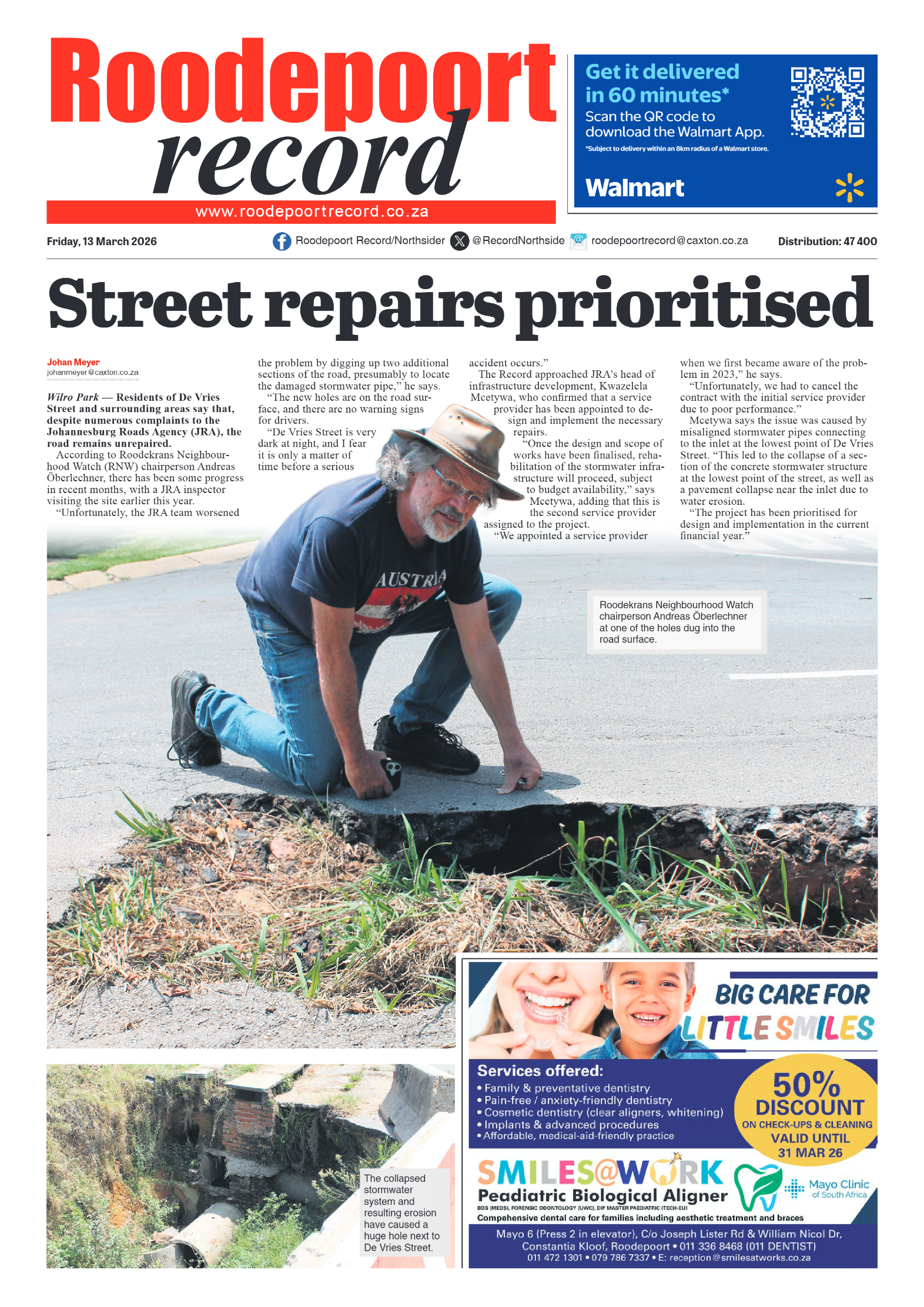 Roodepoort Record 13 March 20206 page 1