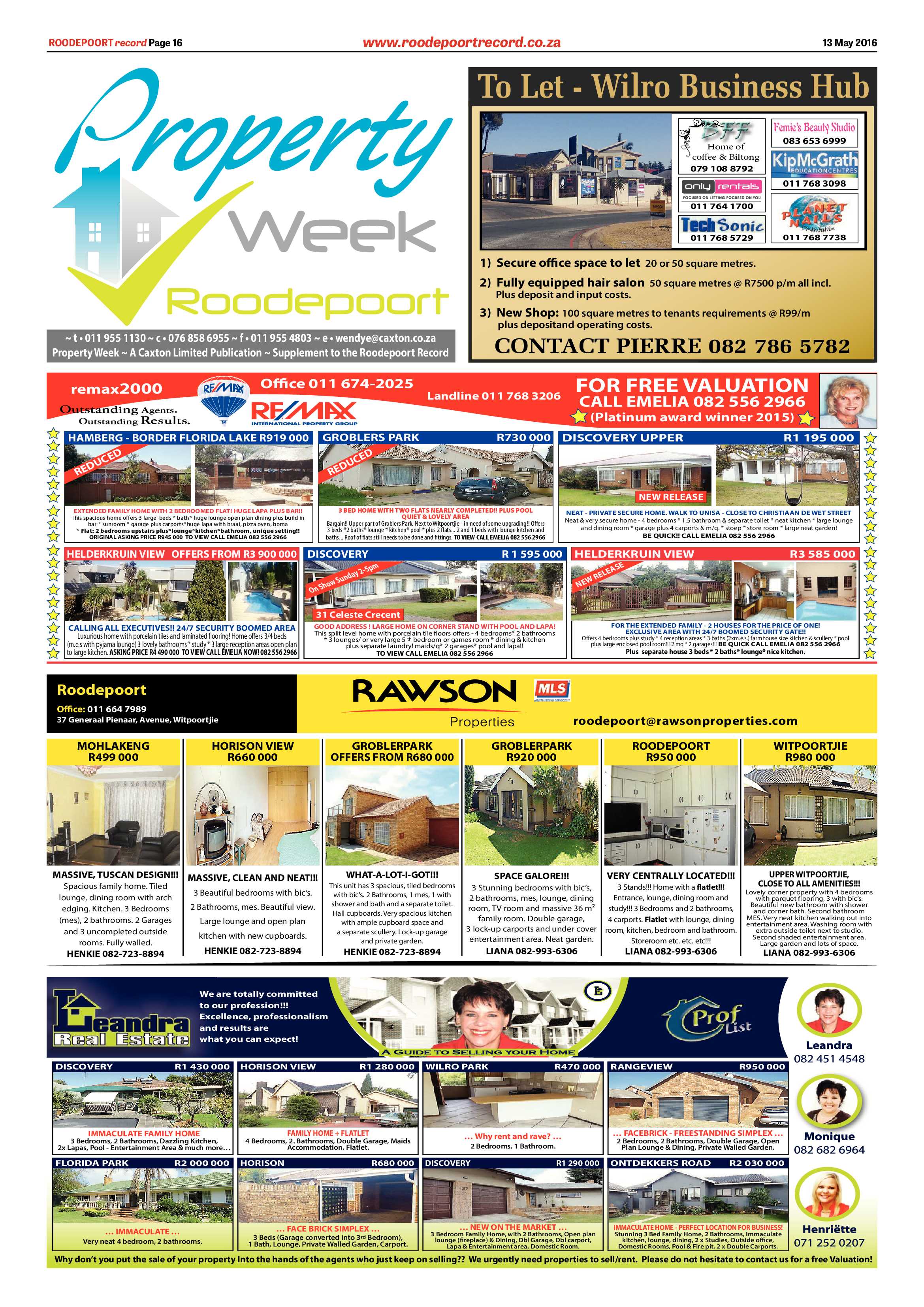 Roodepoort Record 13 May 2016 page 16