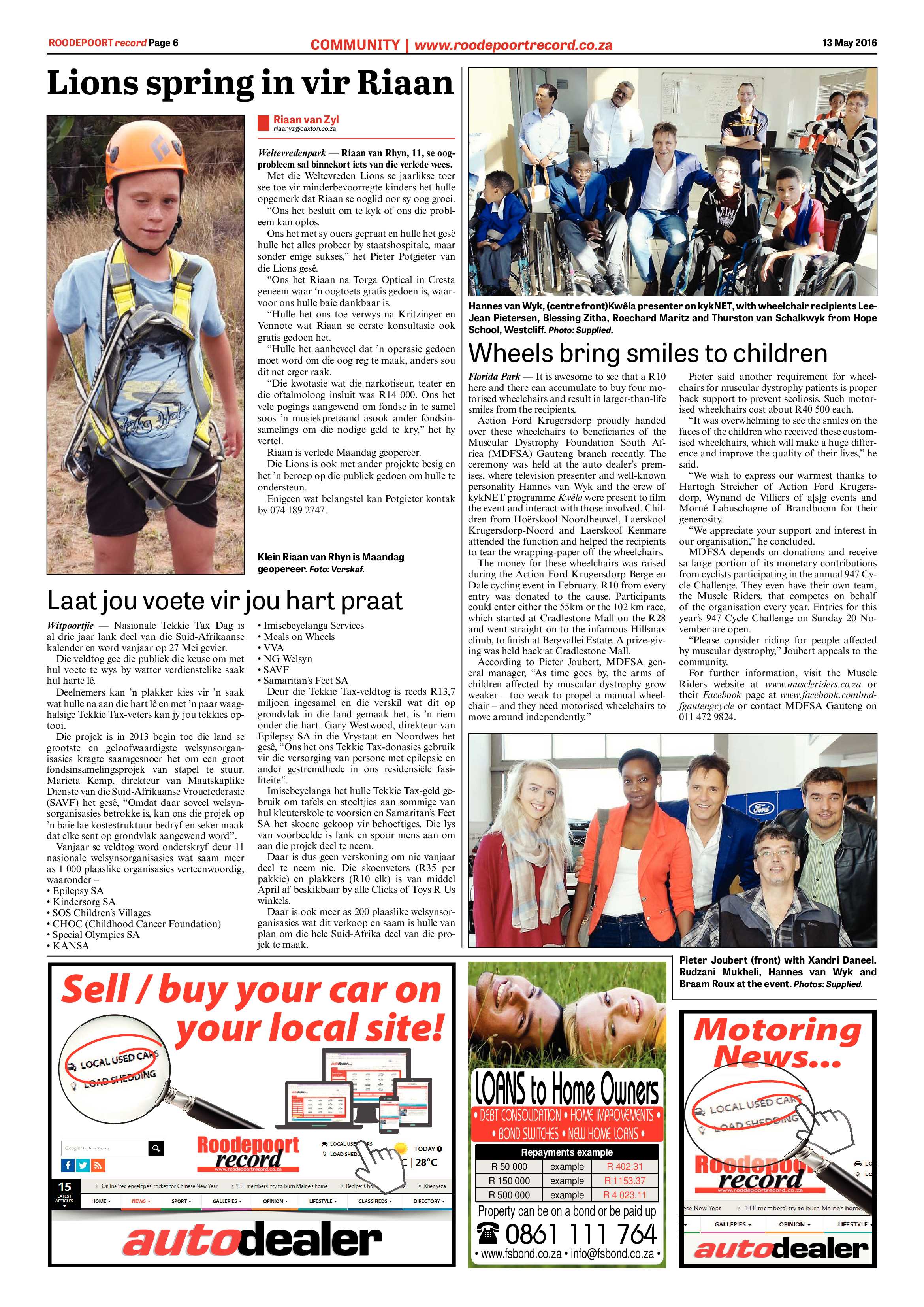 Roodepoort Record 13 May 2016 page 6