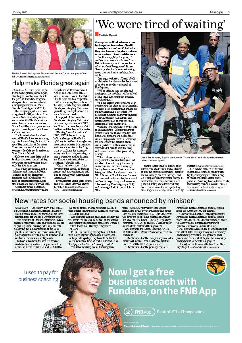 Roodepoort Record 13 May 2022 page 3