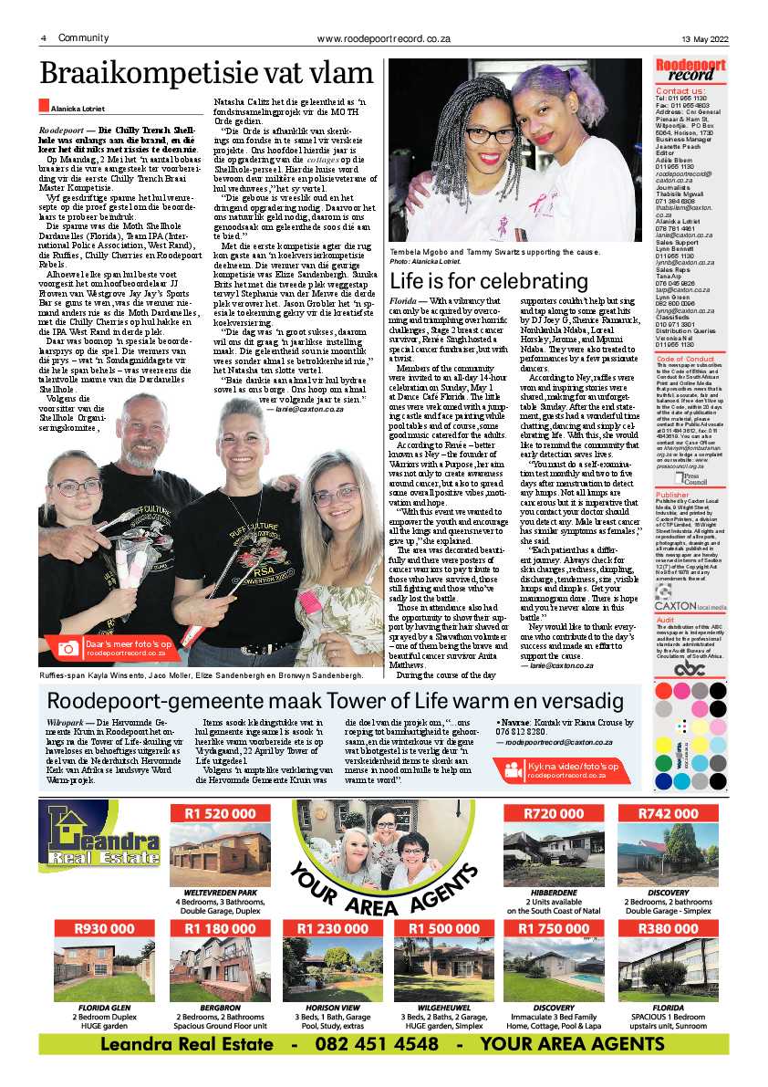 Roodepoort Record 13 May 2022 page 4