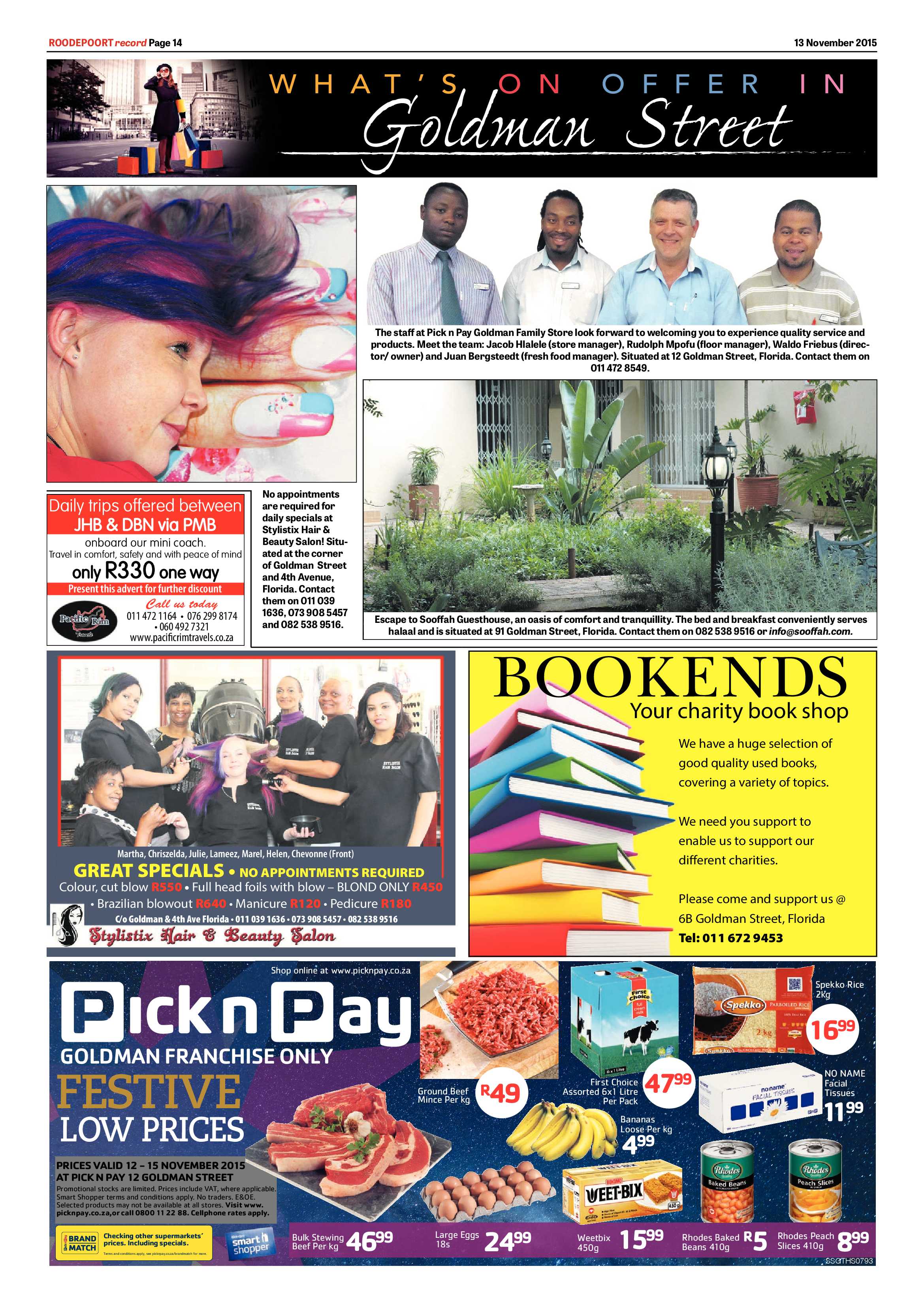 Roodepoort Record 13 November 2015 page 14