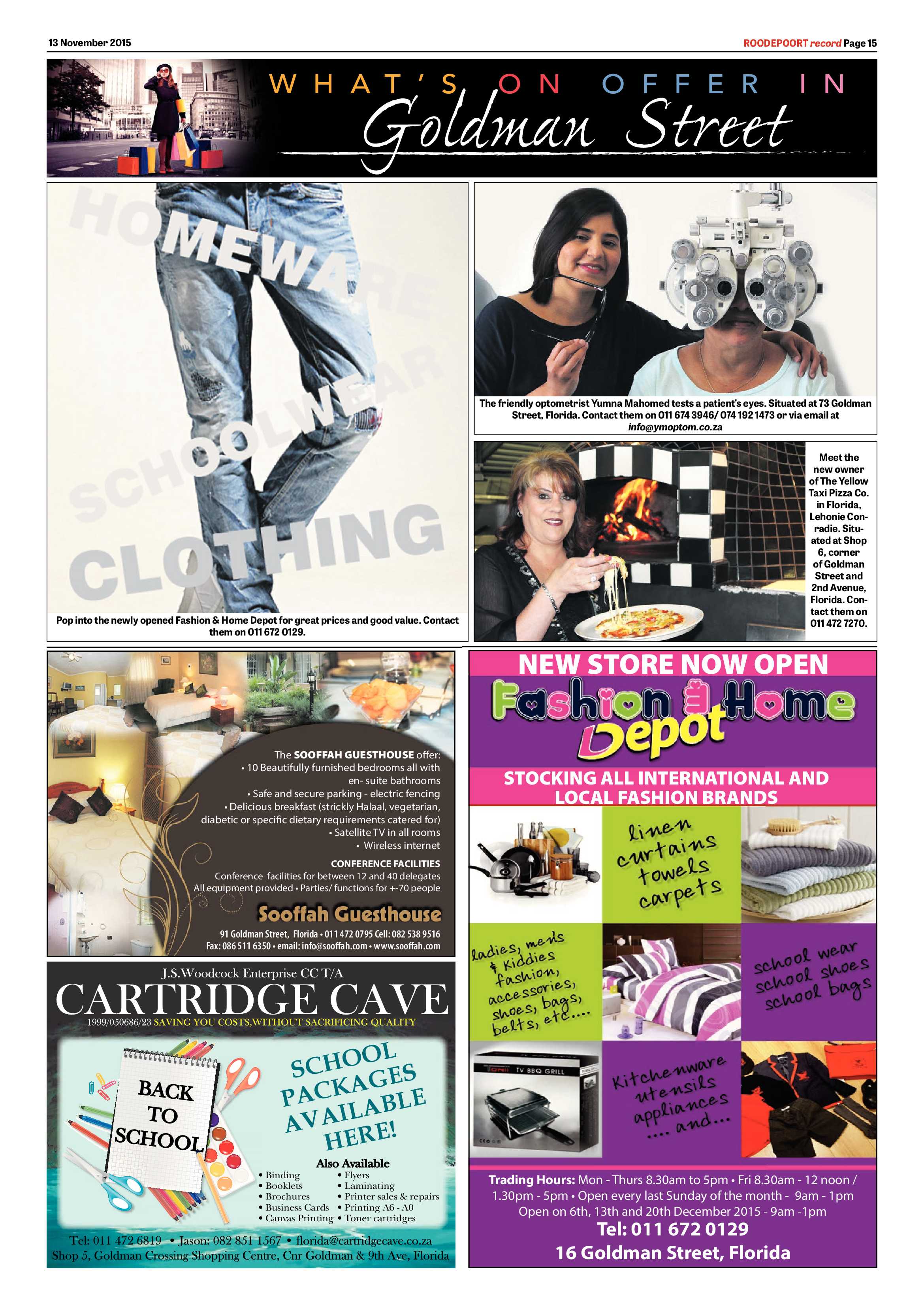 Roodepoort Record 13 November 2015 page 15