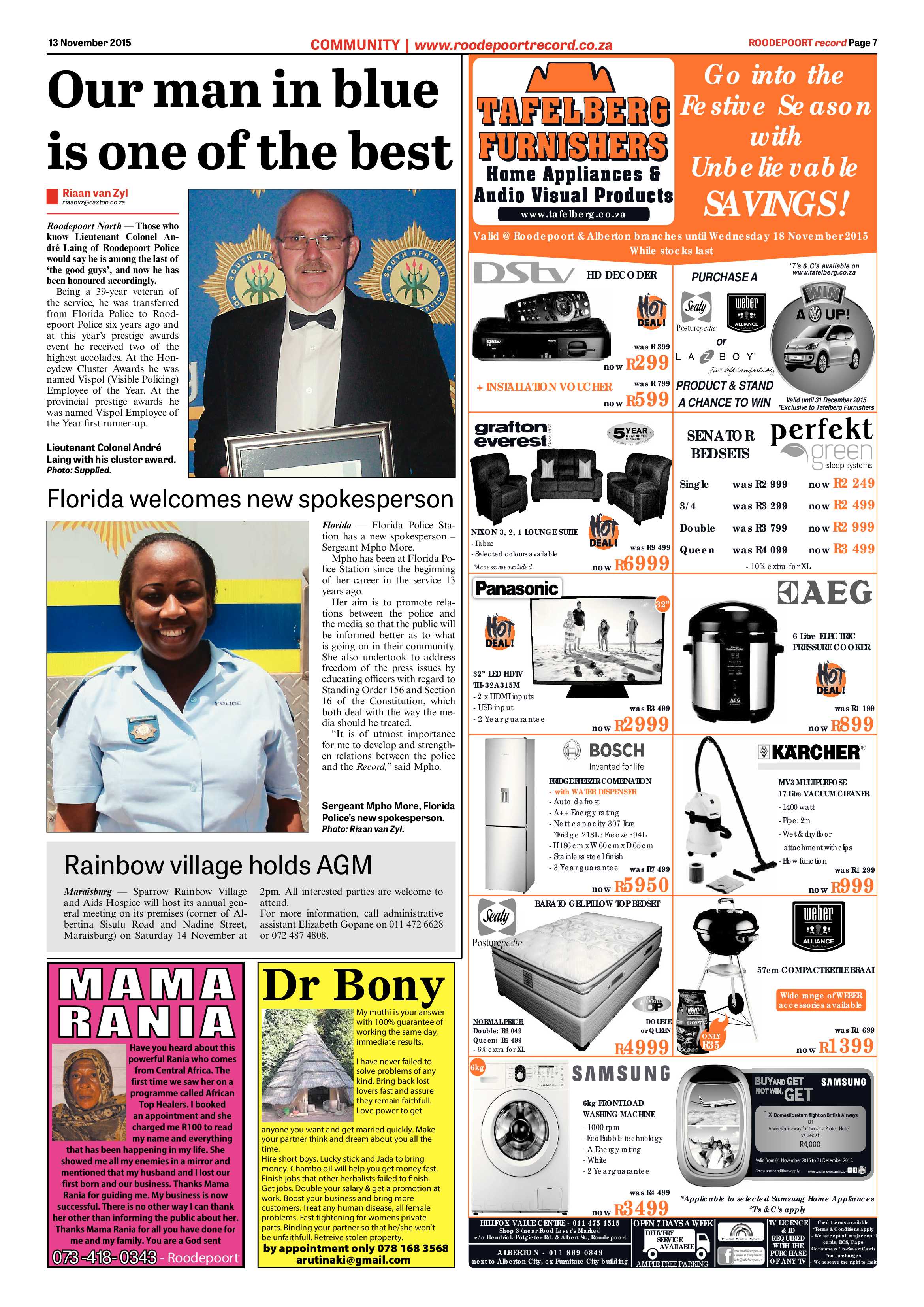 Roodepoort Record 13 November 2015 page 7