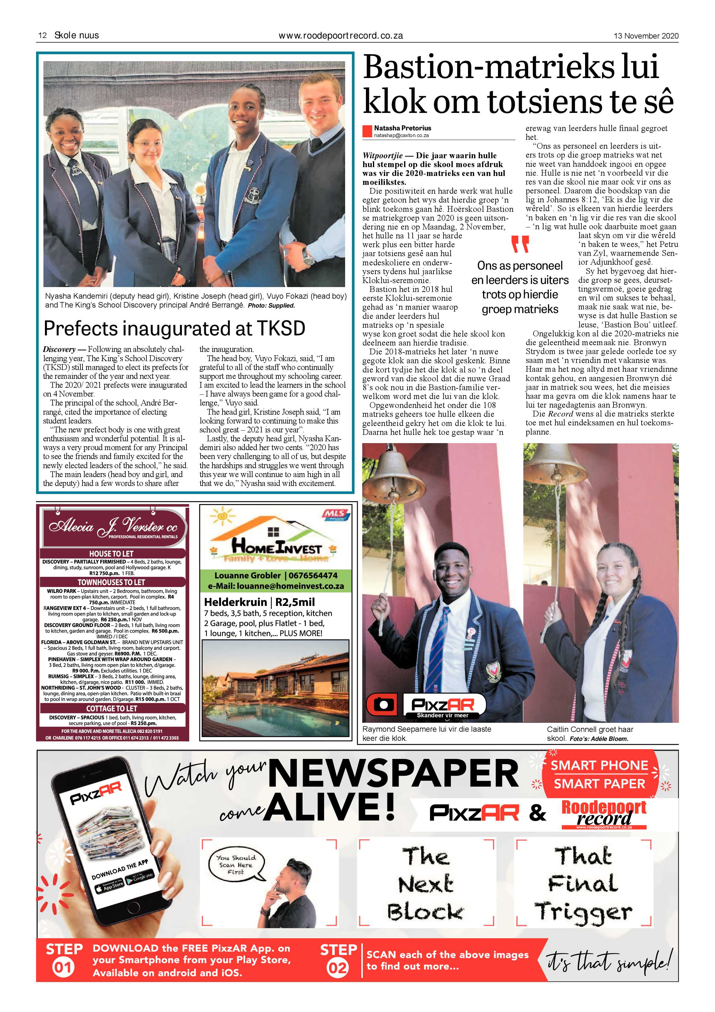 Roodepoort Record 13 November 2020 page 12