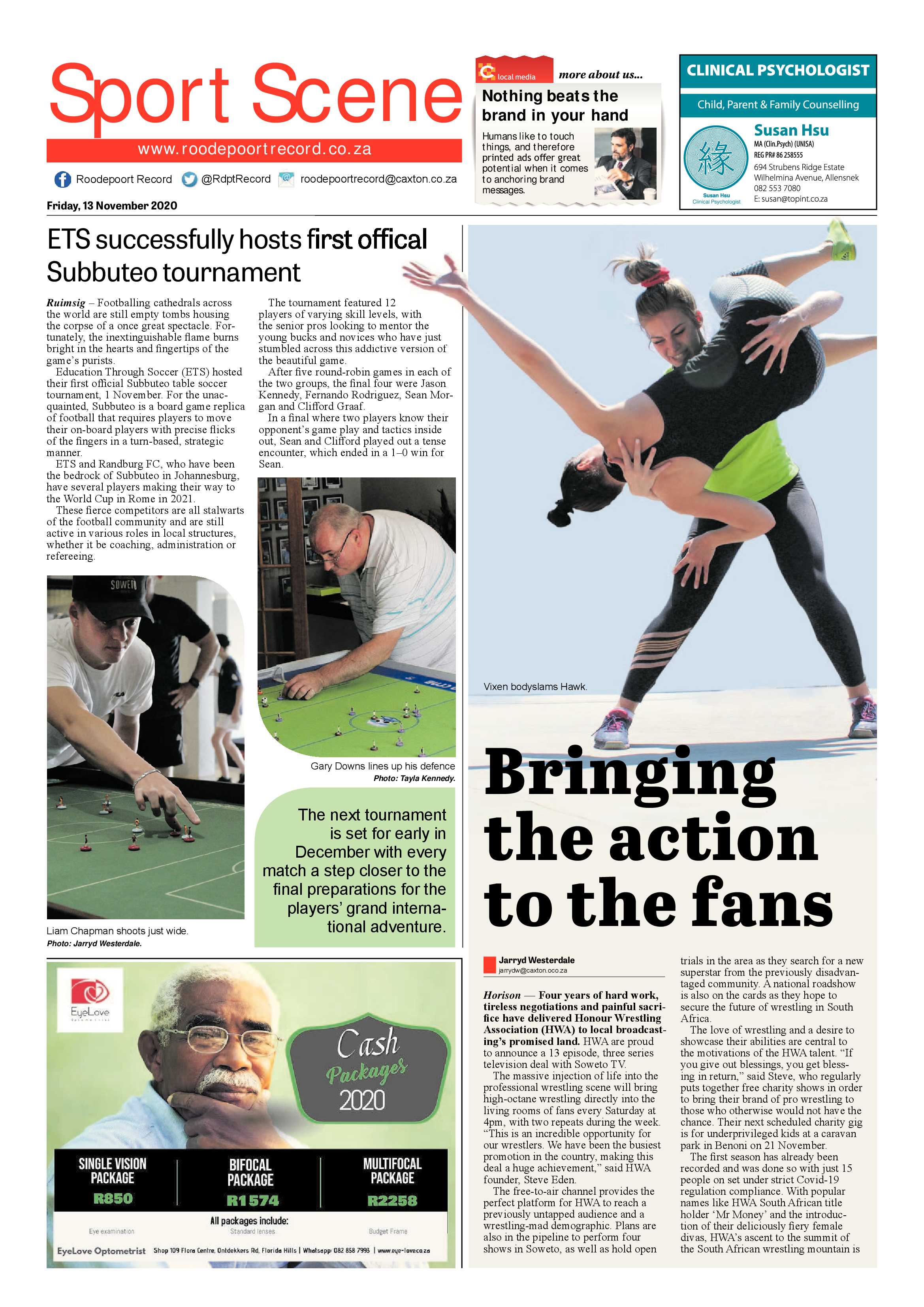 Roodepoort Record 13 November 2020 page 16