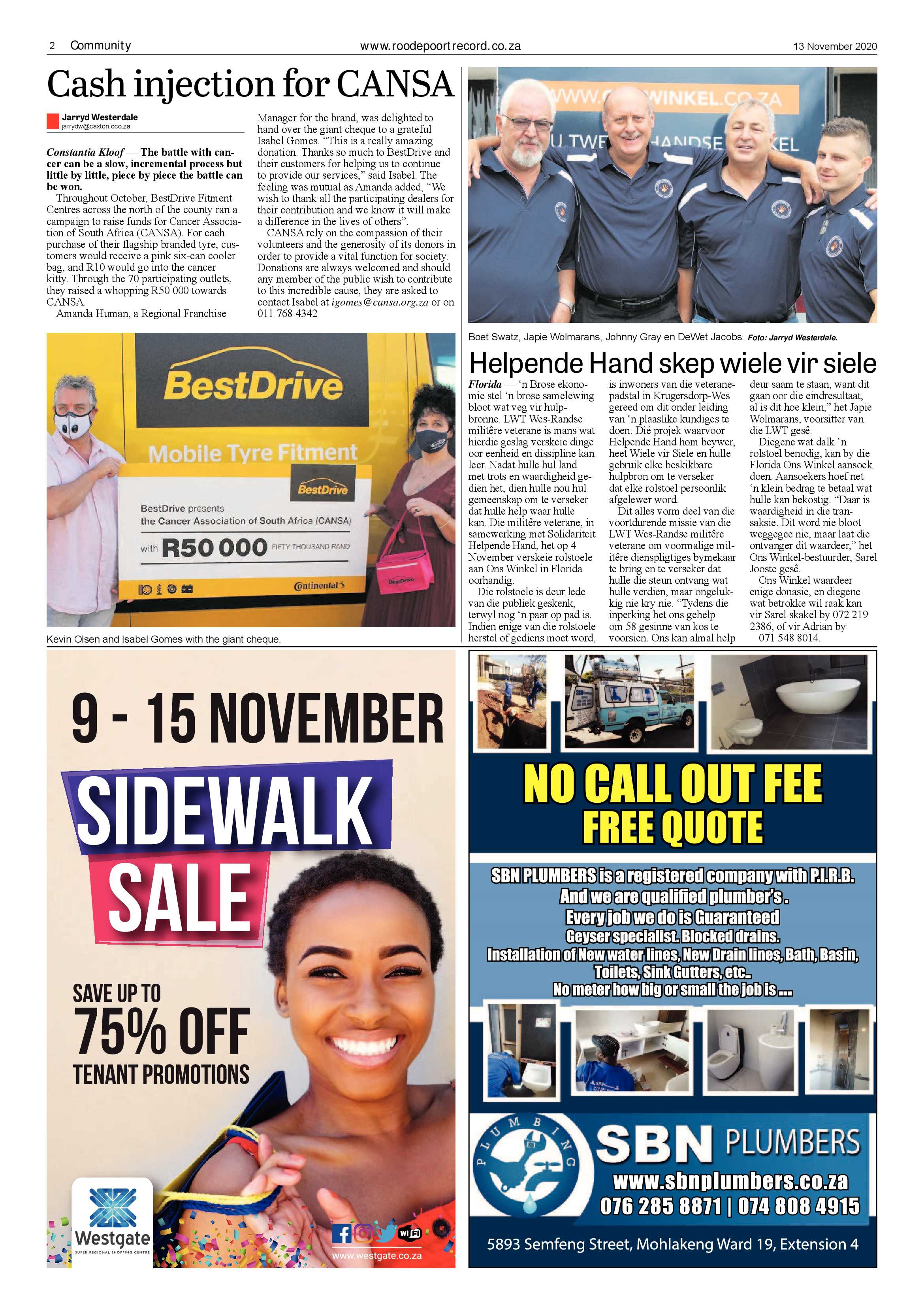 Roodepoort Record 13 November 2020 page 2
