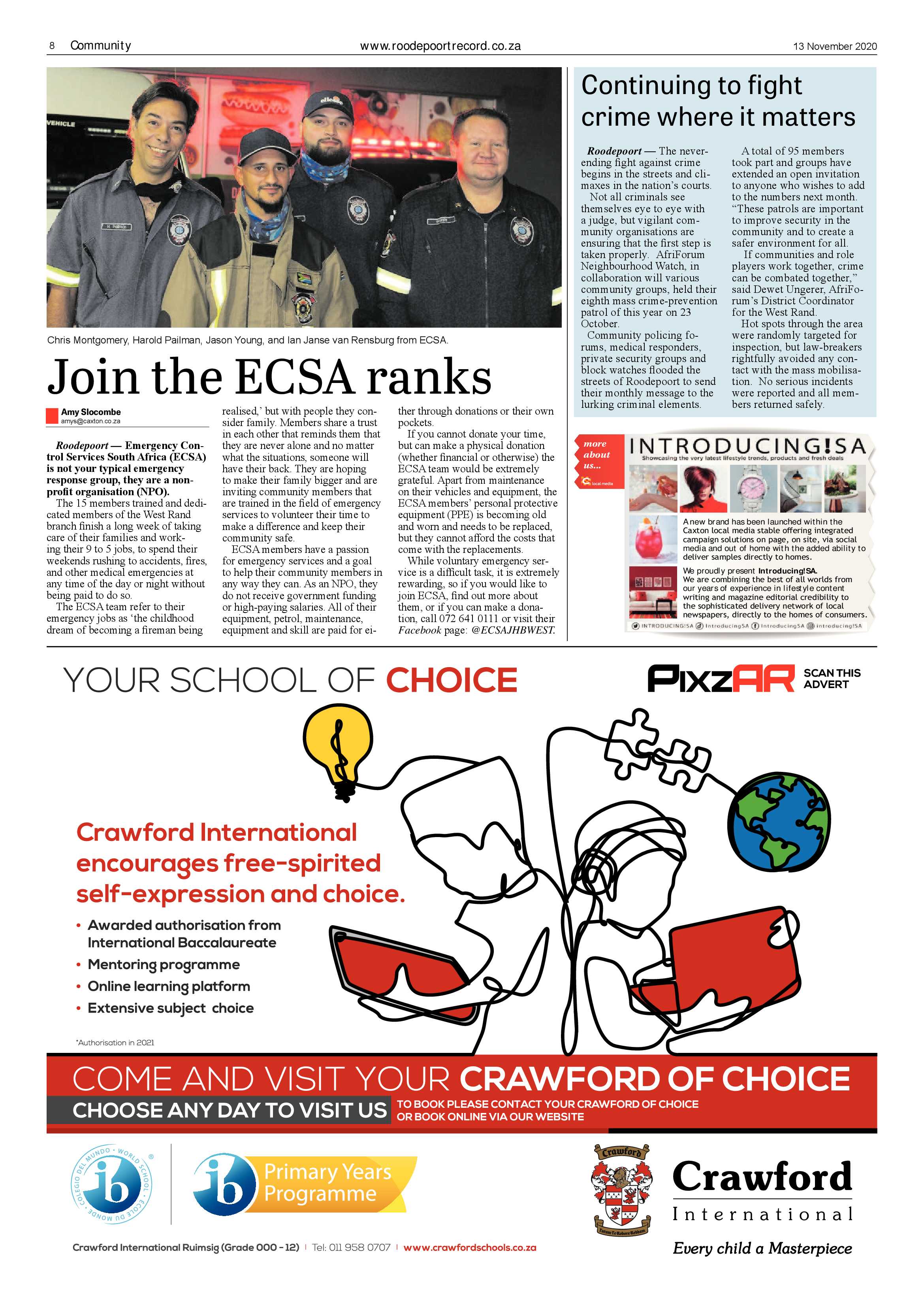 Roodepoort Record 13 November 2020 page 8