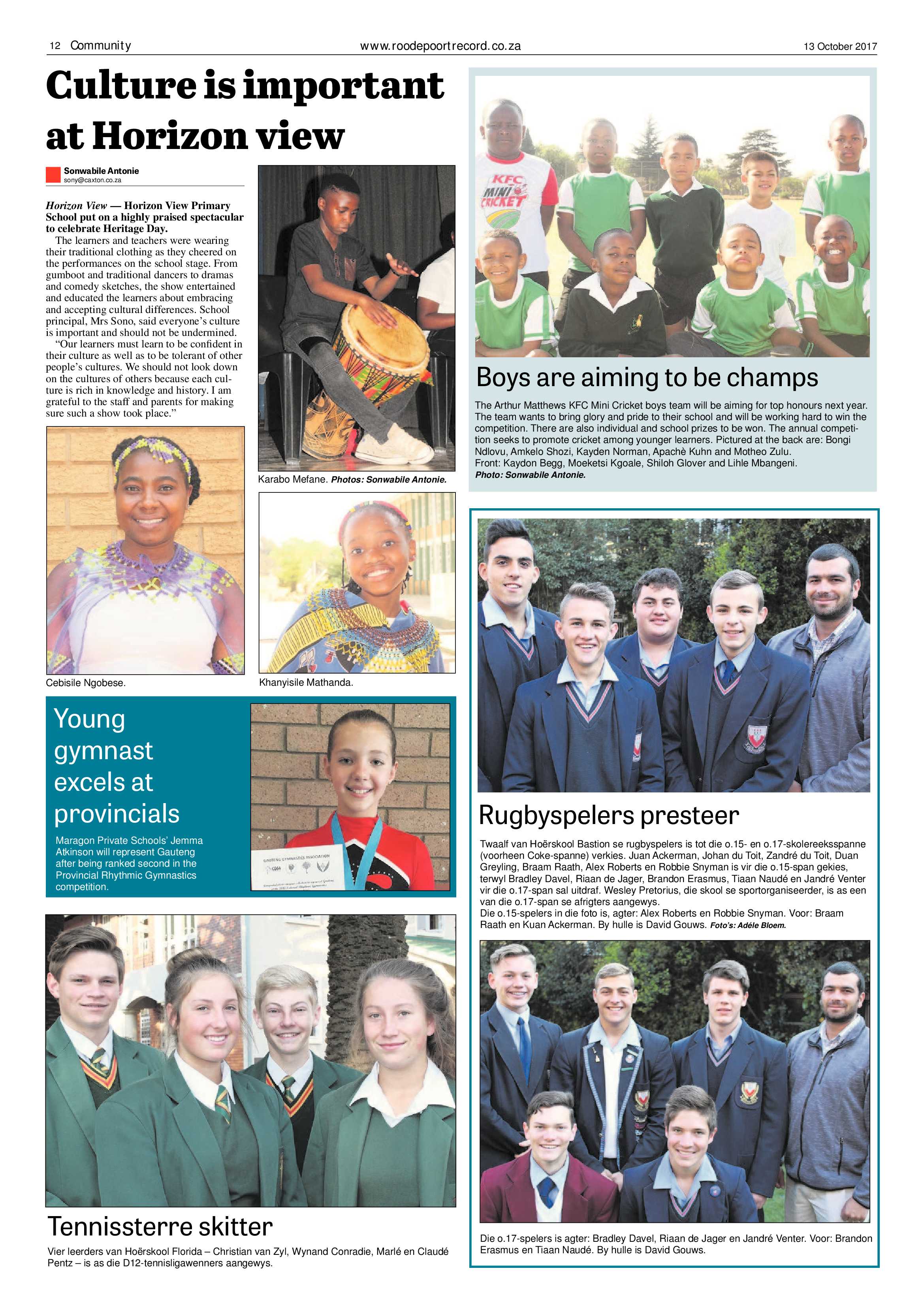 Roodepoort Record 13 October 2017 page 12