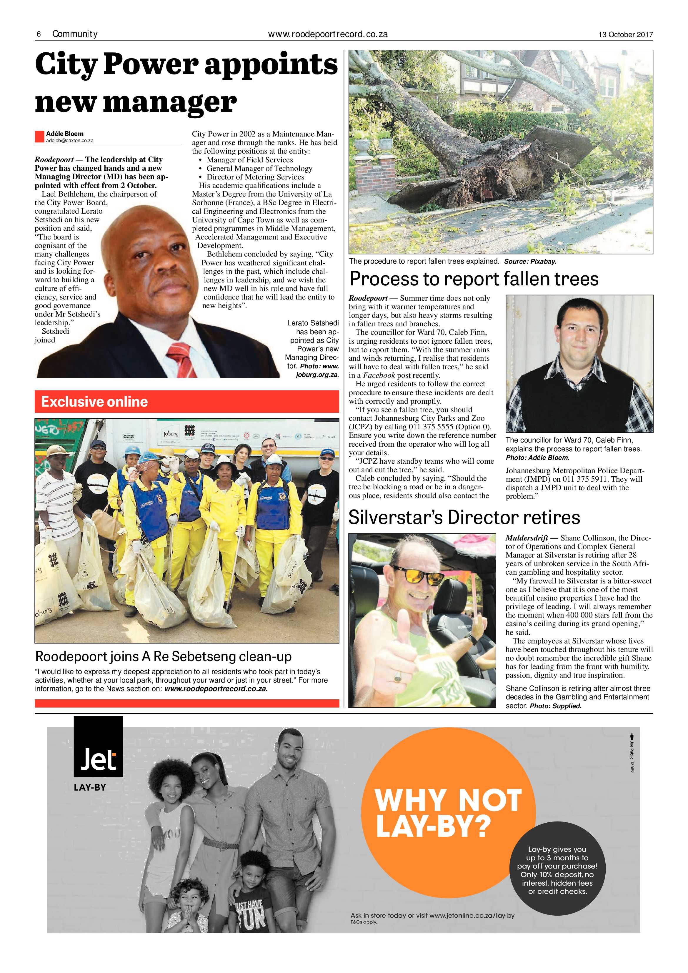 Roodepoort Record 13 October 2017 page 6