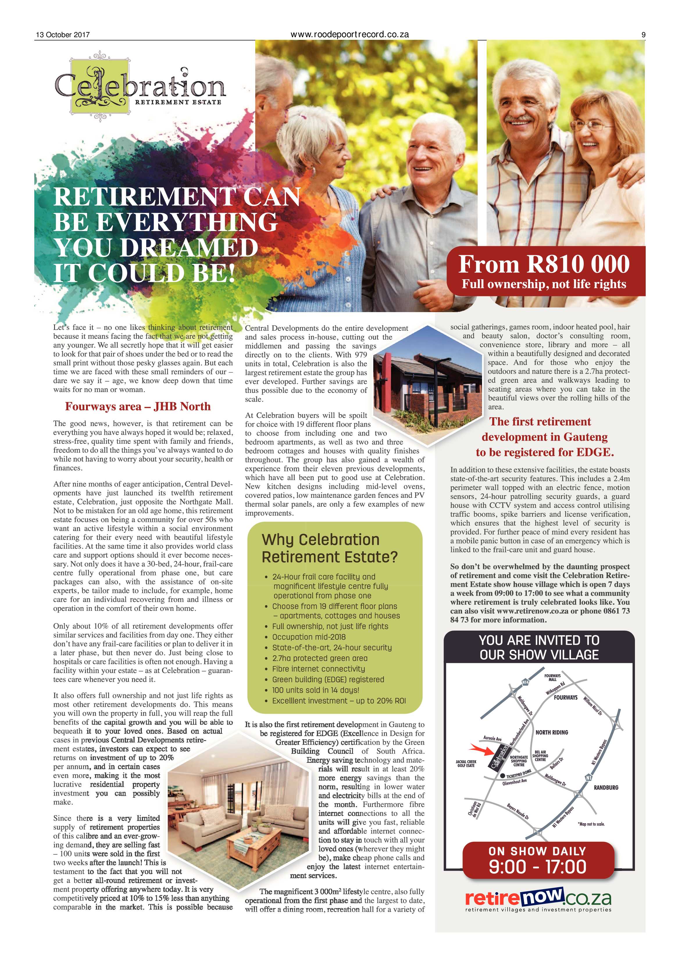 Roodepoort Record 13 October 2017 page 9
