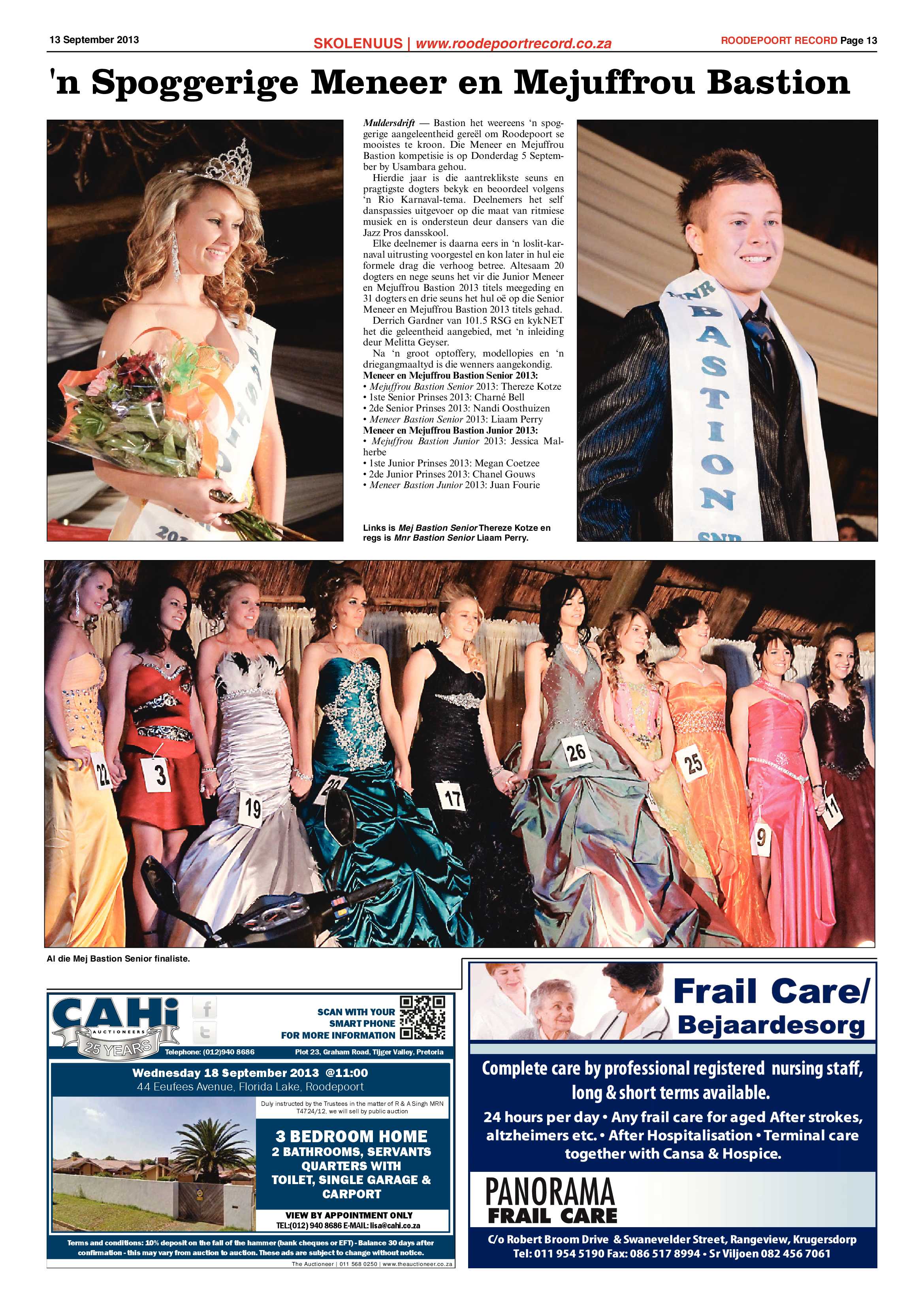 Roodepoort Record 13 September 2013 page 13