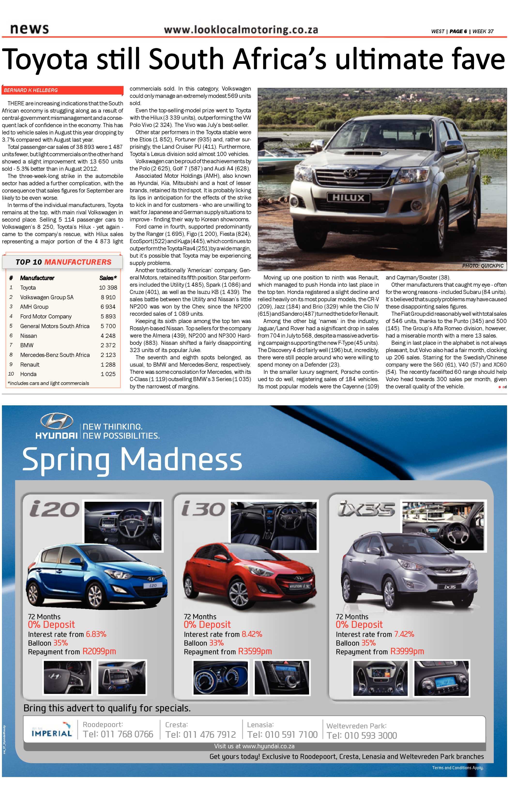 Roodepoort Record 13 September 2013 page 34