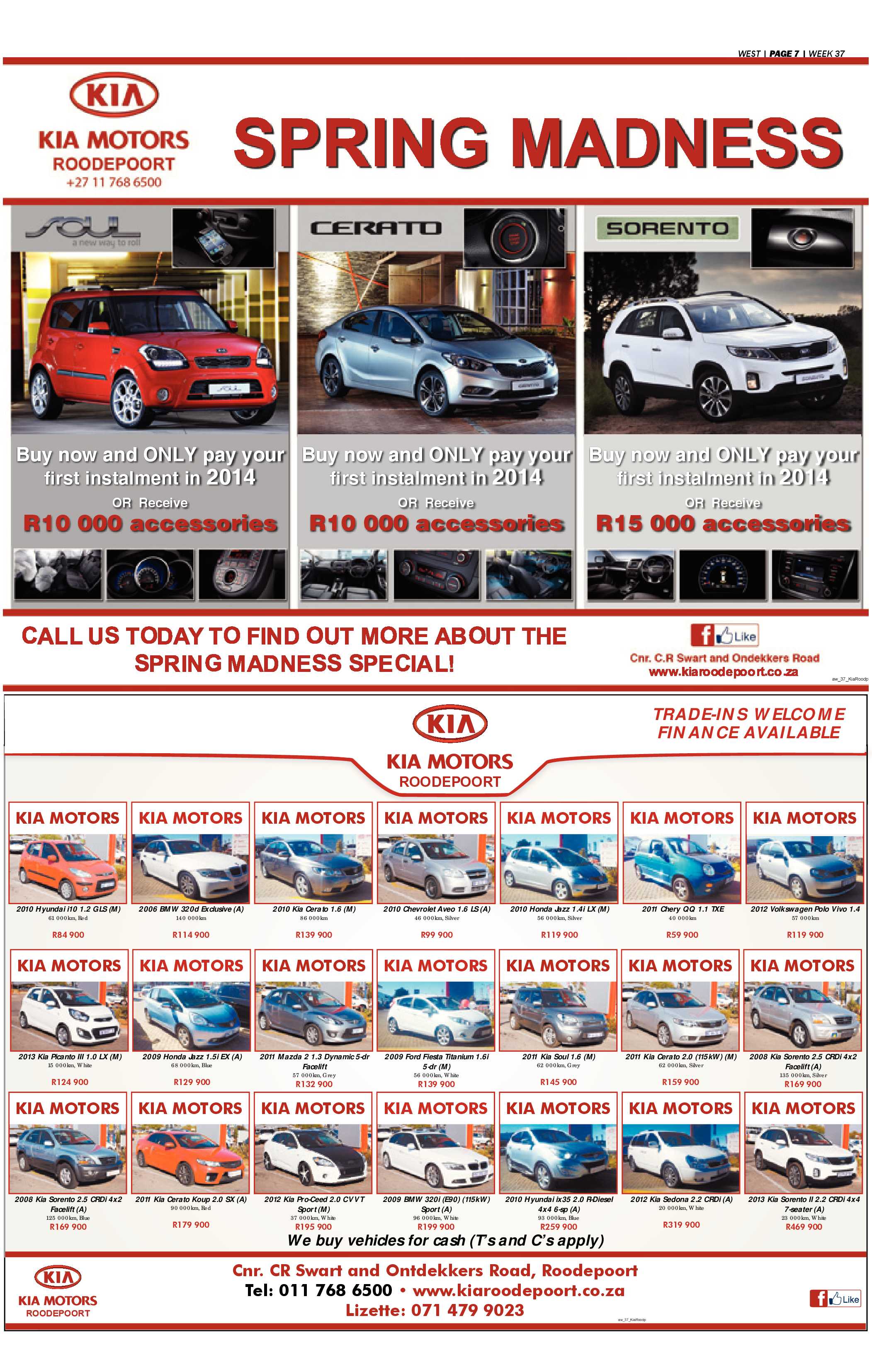 Roodepoort Record 13 September 2013 page 35