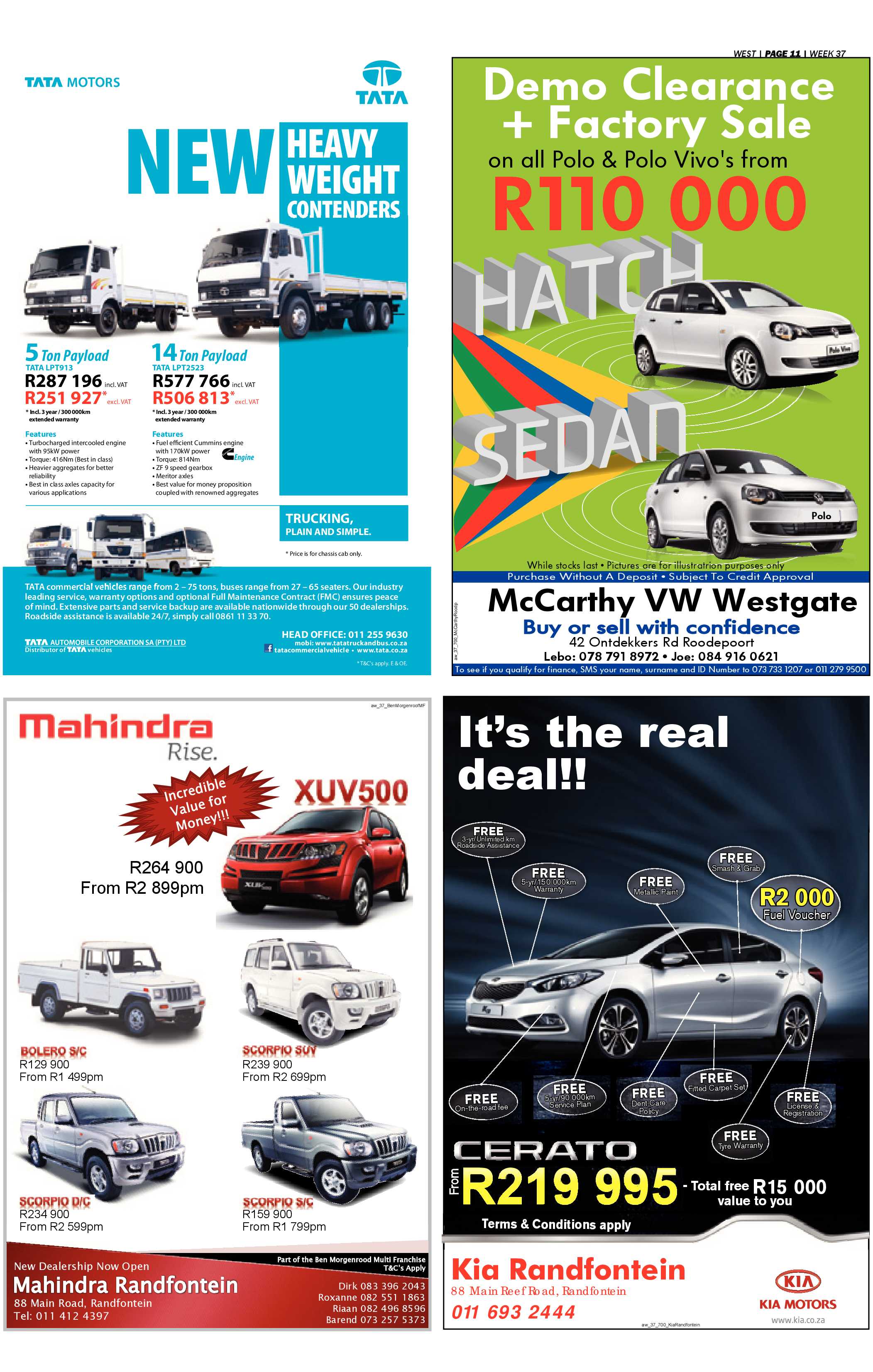 Roodepoort Record 13 September 2013 page 39