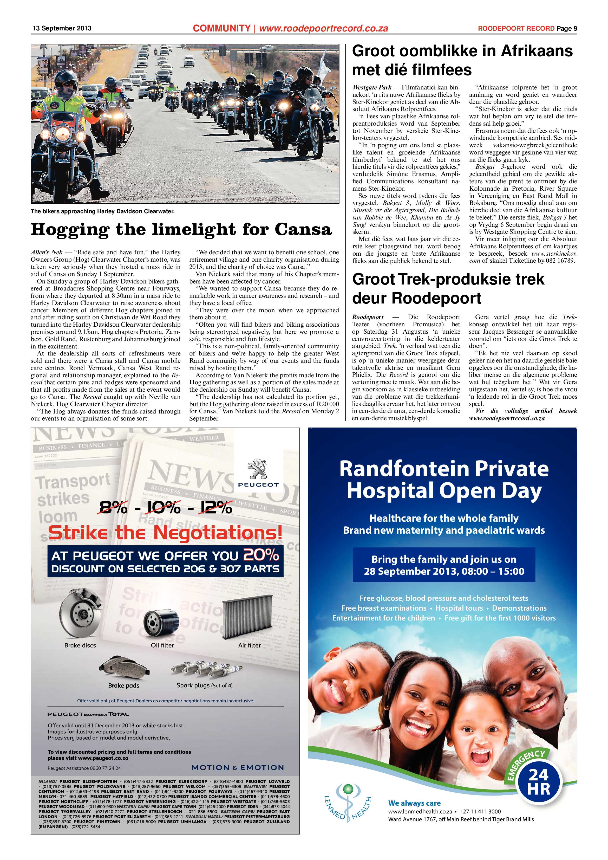 Roodepoort Record 13 September 2013 page 9