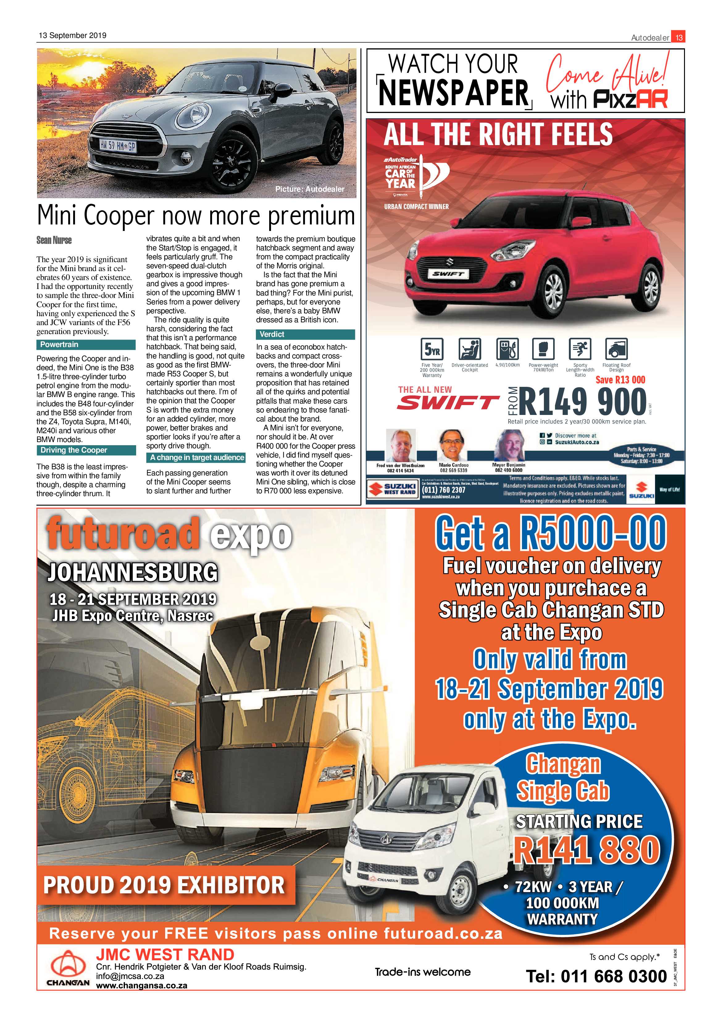 Roodepoort Record 13 September 2019 page 13