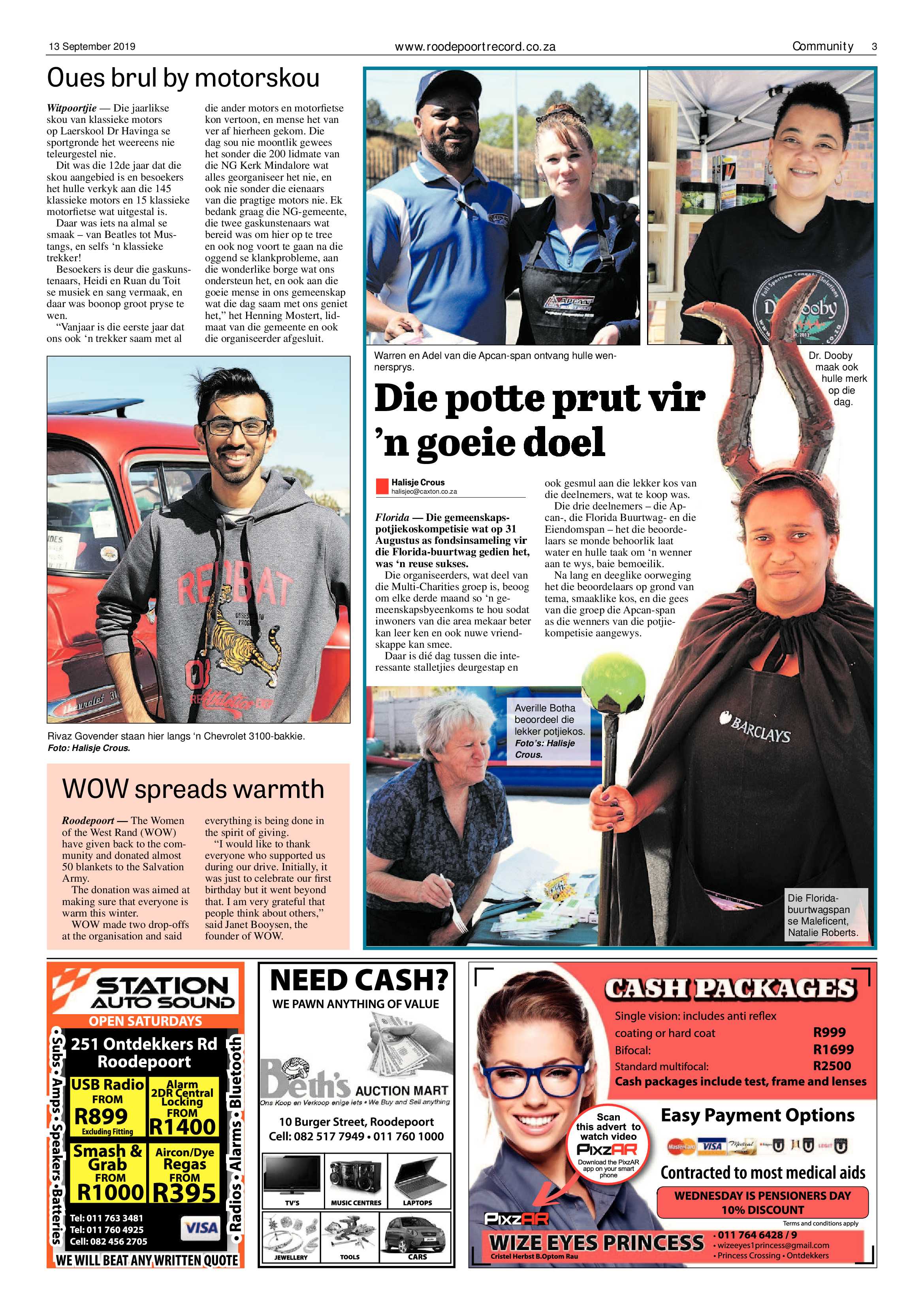 Roodepoort Record 13 September 2019 page 3