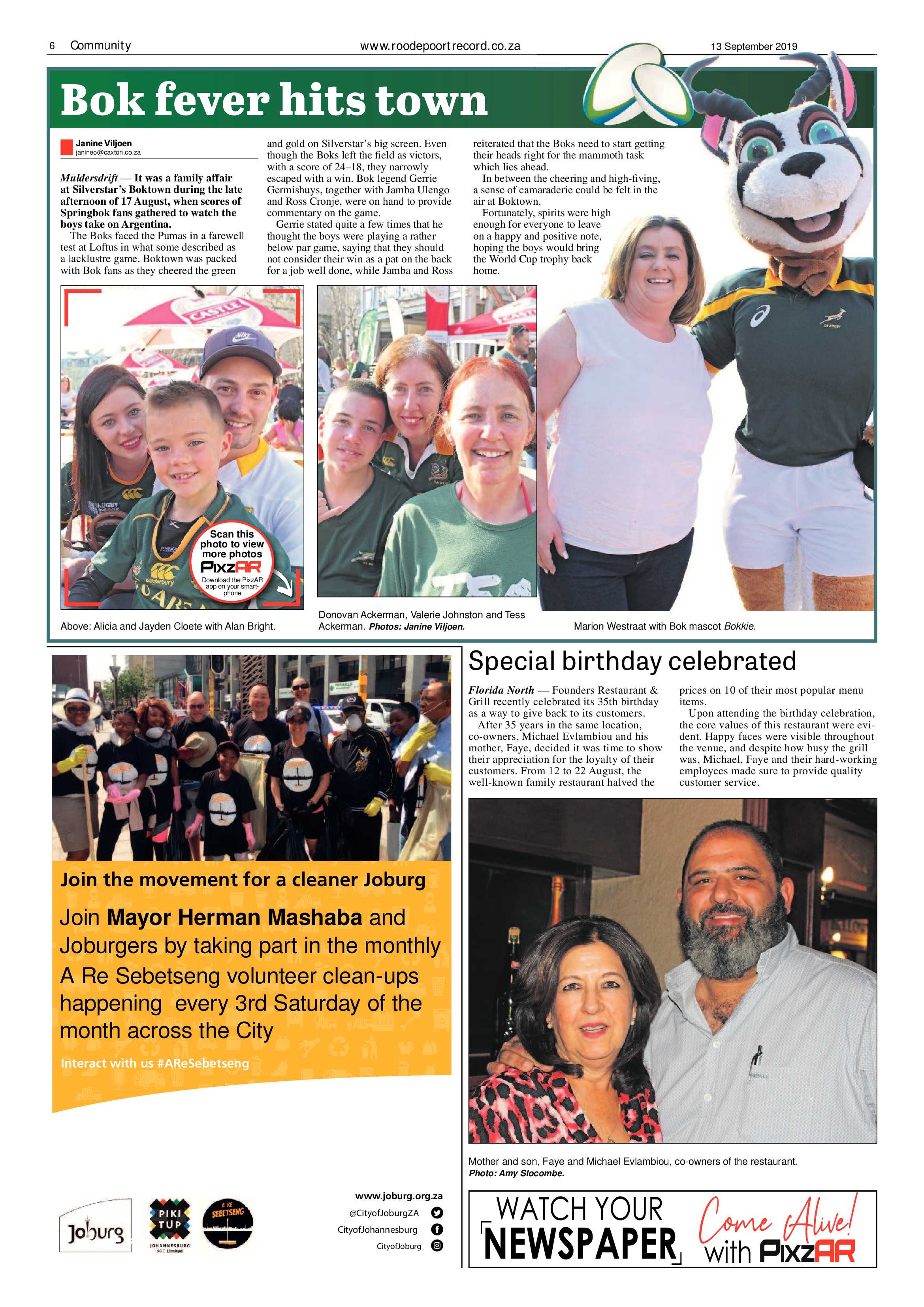 Roodepoort Record 13 September 2019 page 6
