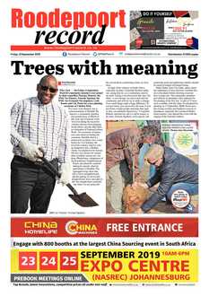 Roodepoort Record 13 September 2019