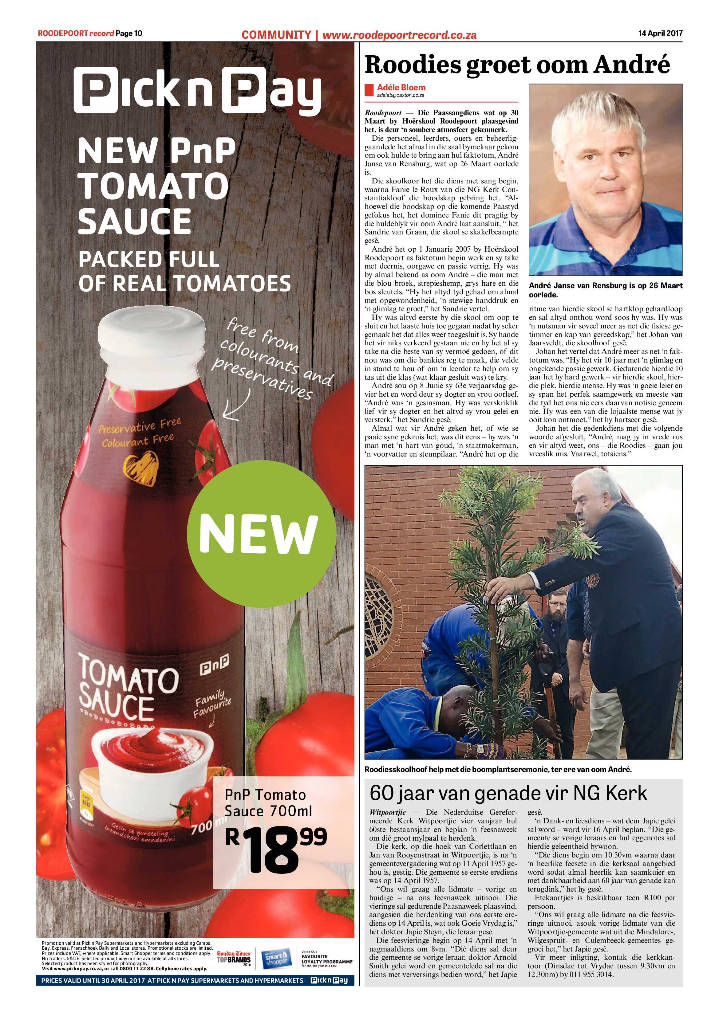Roodepoort Record 14 April 2017 page 10