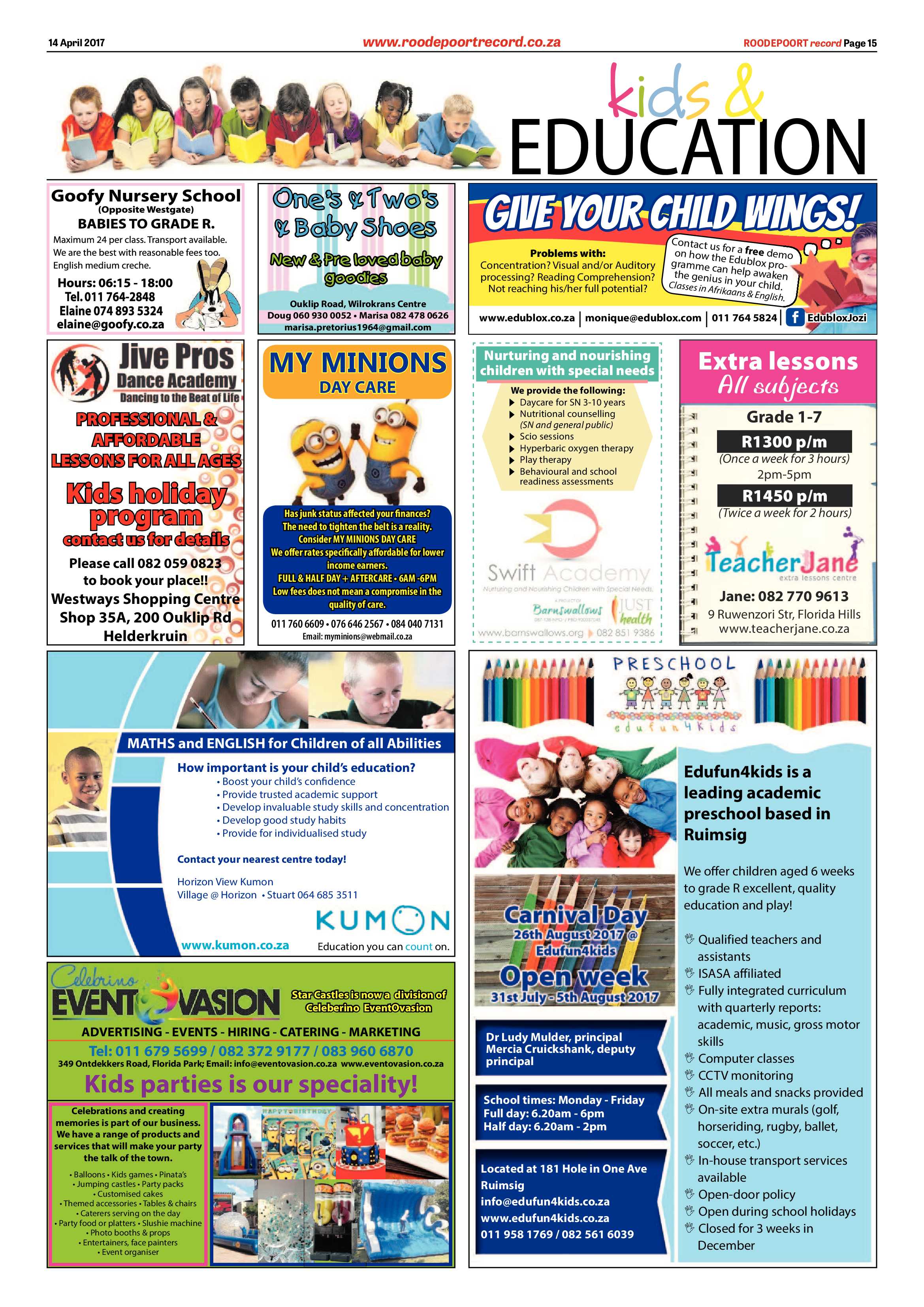 Roodepoort Record 14 April 2017 page 15
