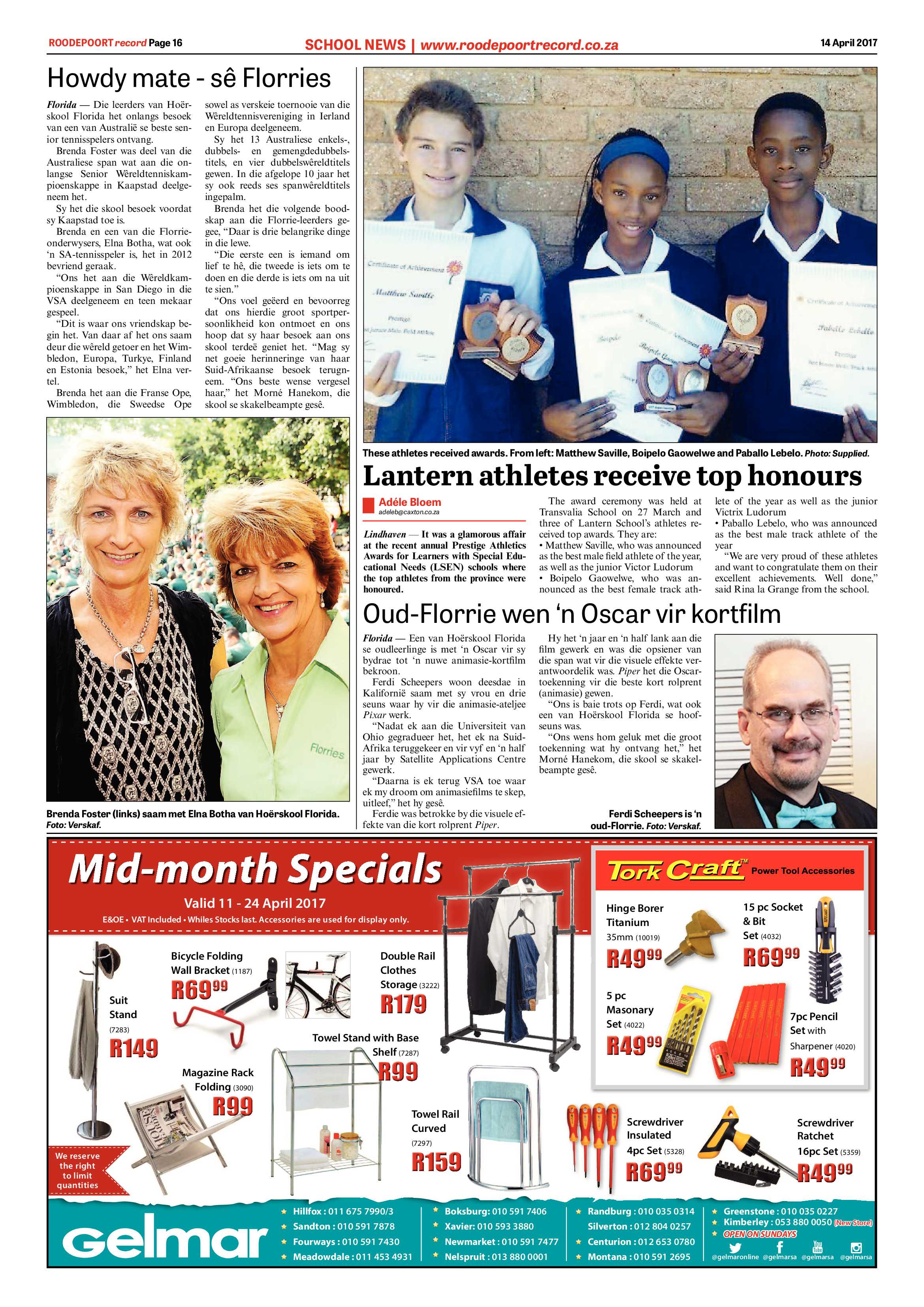 Roodepoort Record 14 April 2017 page 16