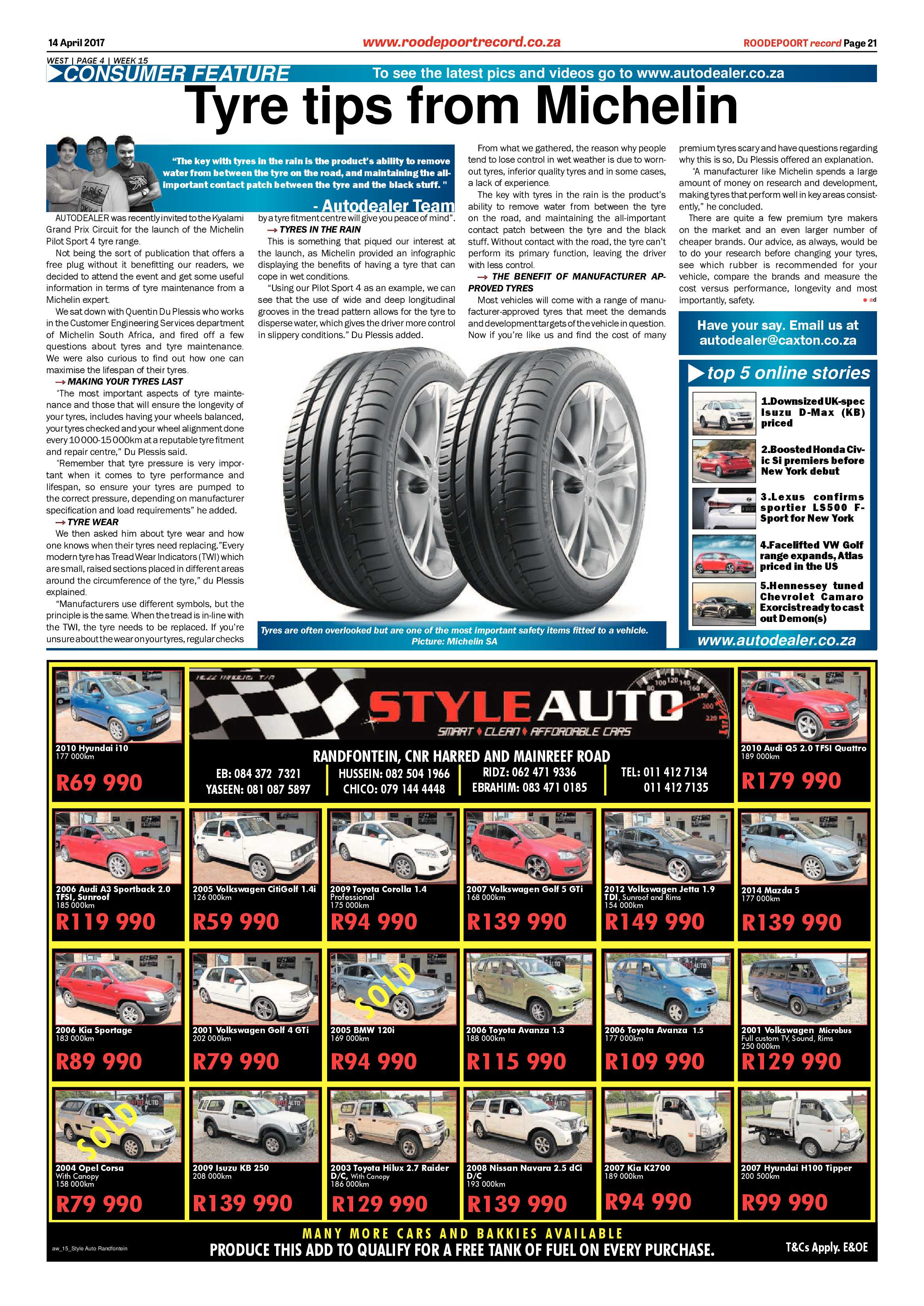 Roodepoort Record 14 April 2017 page 21