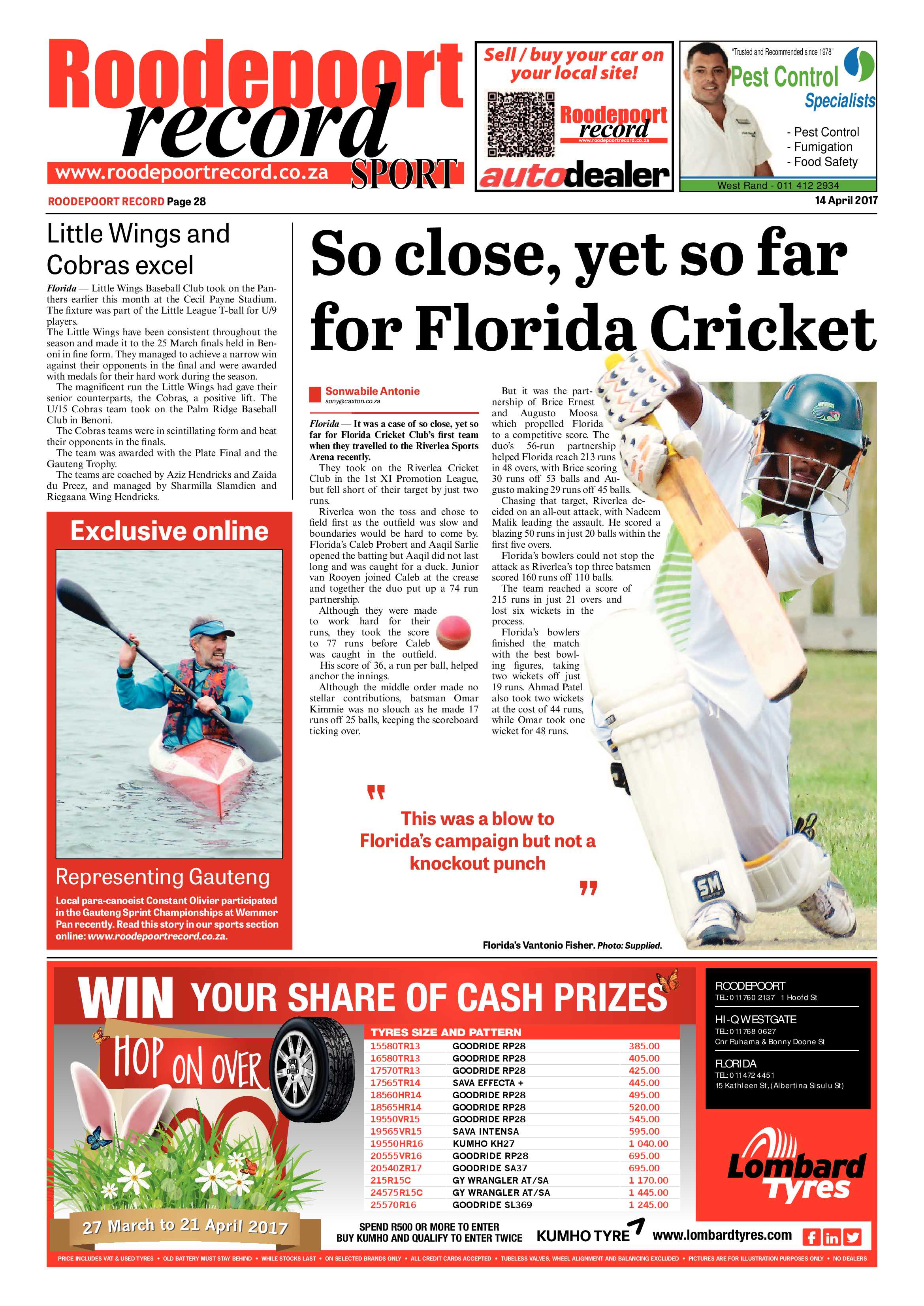 Roodepoort Record 14 April 2017 page 28