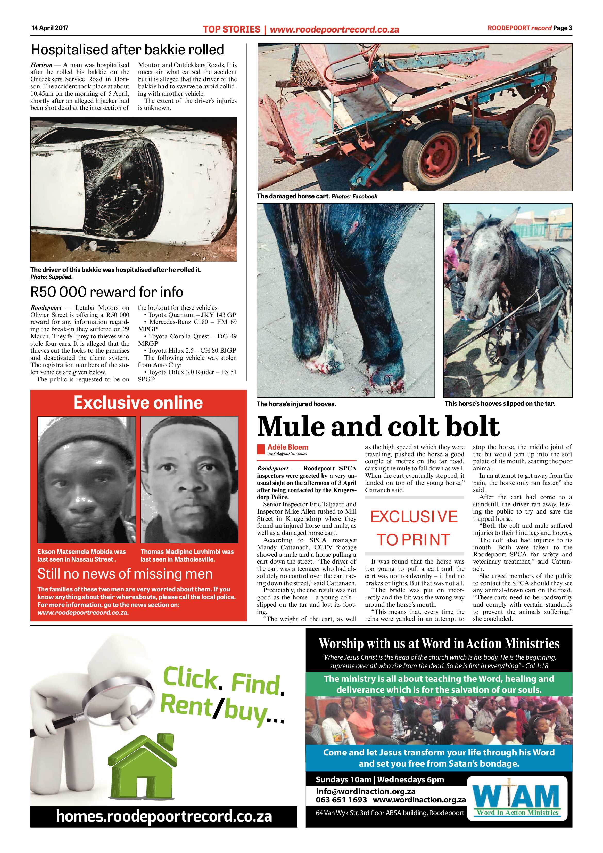 Roodepoort Record 14 April 2017 page 3