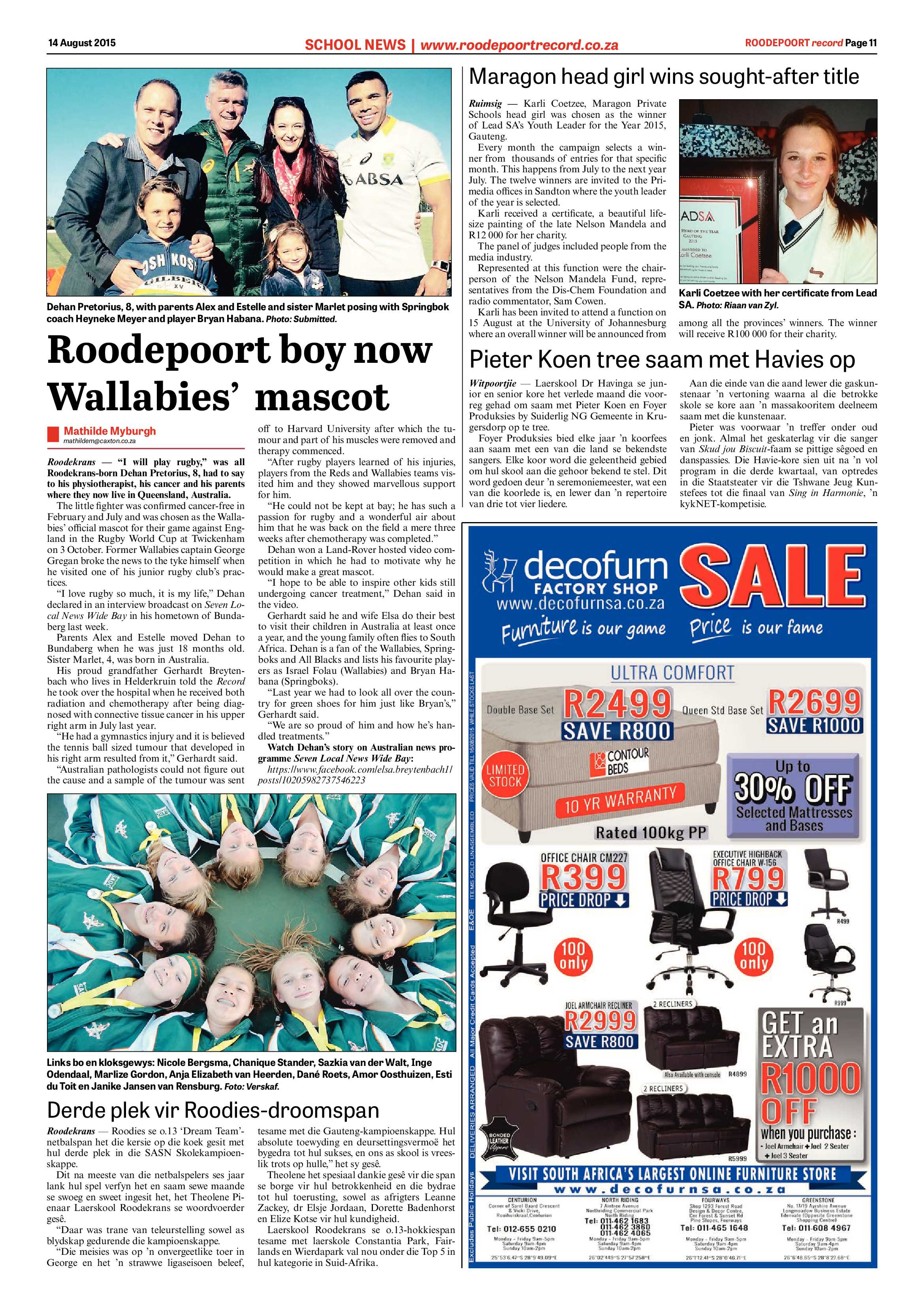 Roodepoort Record 14 August 2015 page 11