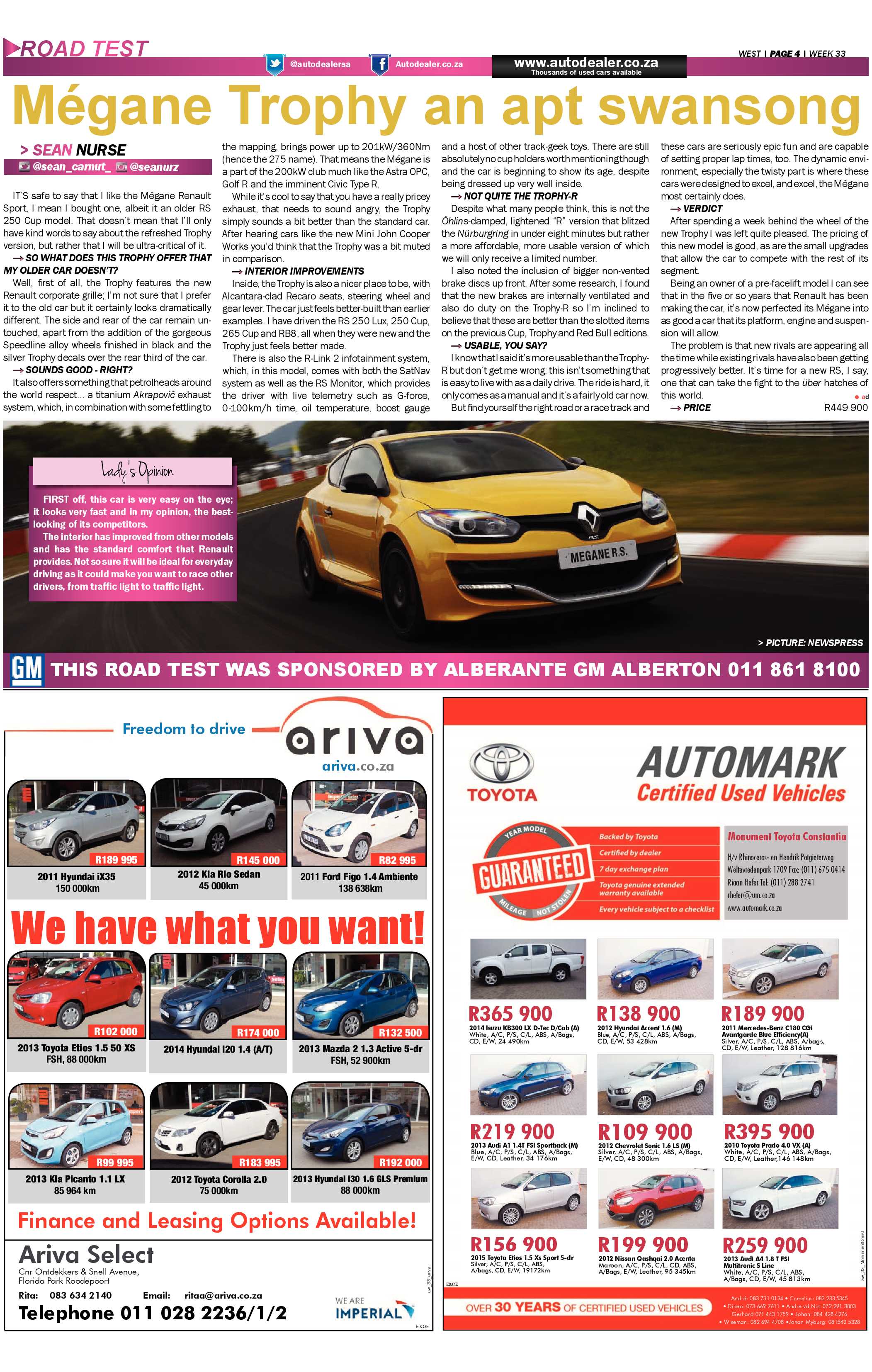 Roodepoort Record 14 August 2015 page 15