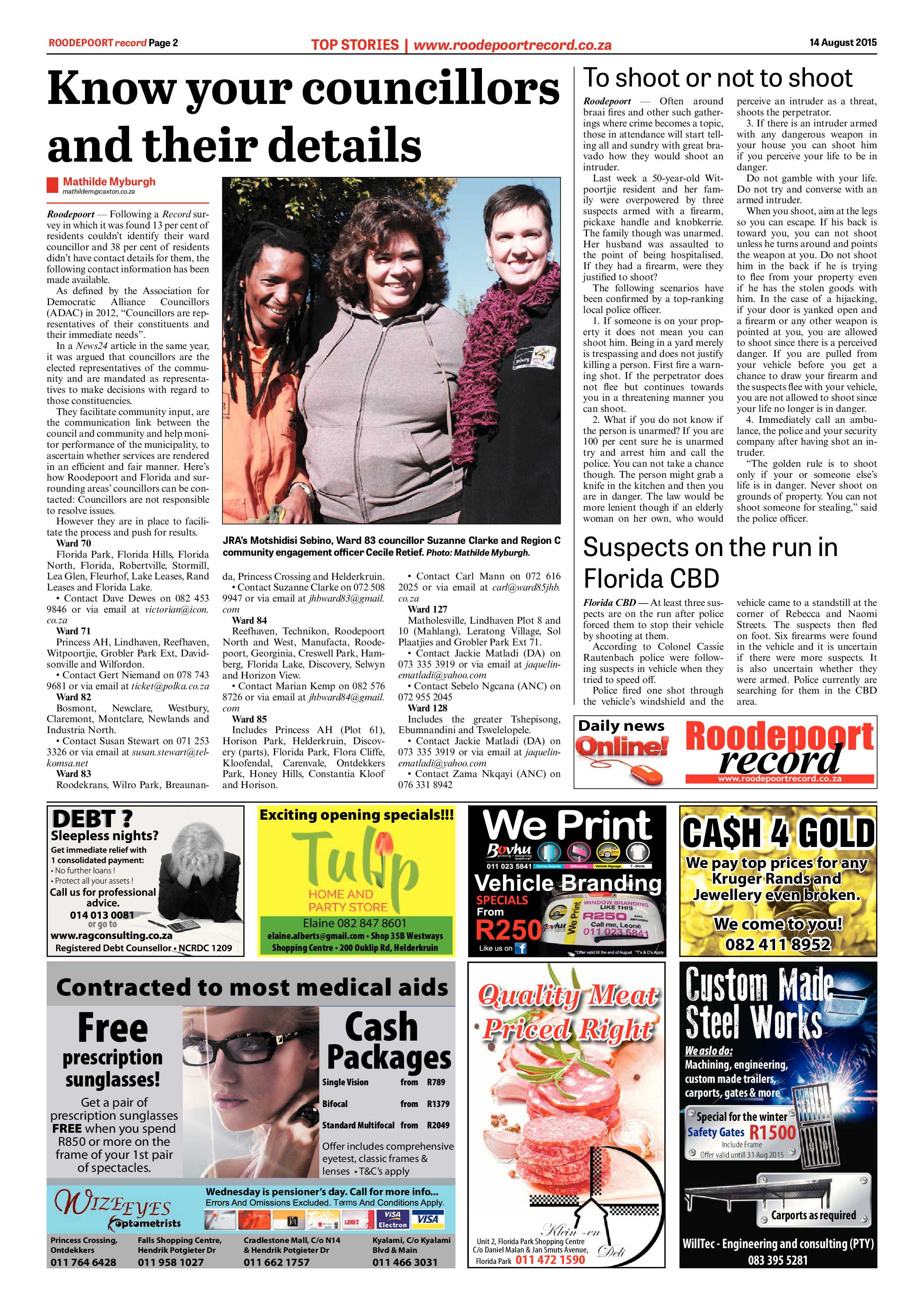 Roodepoort Record 14 August 2015 page 2