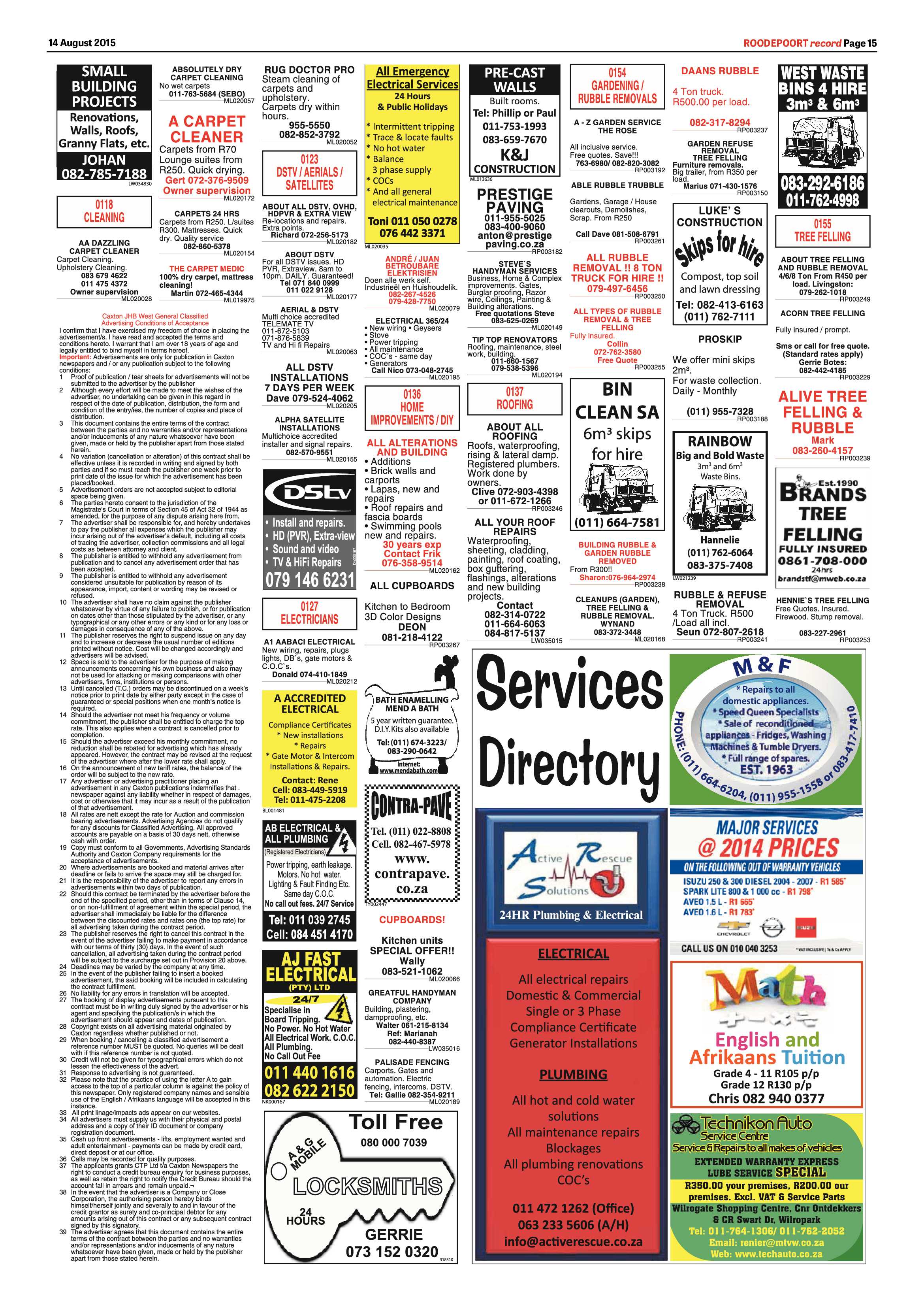 Roodepoort Record 14 August 2015 page 21