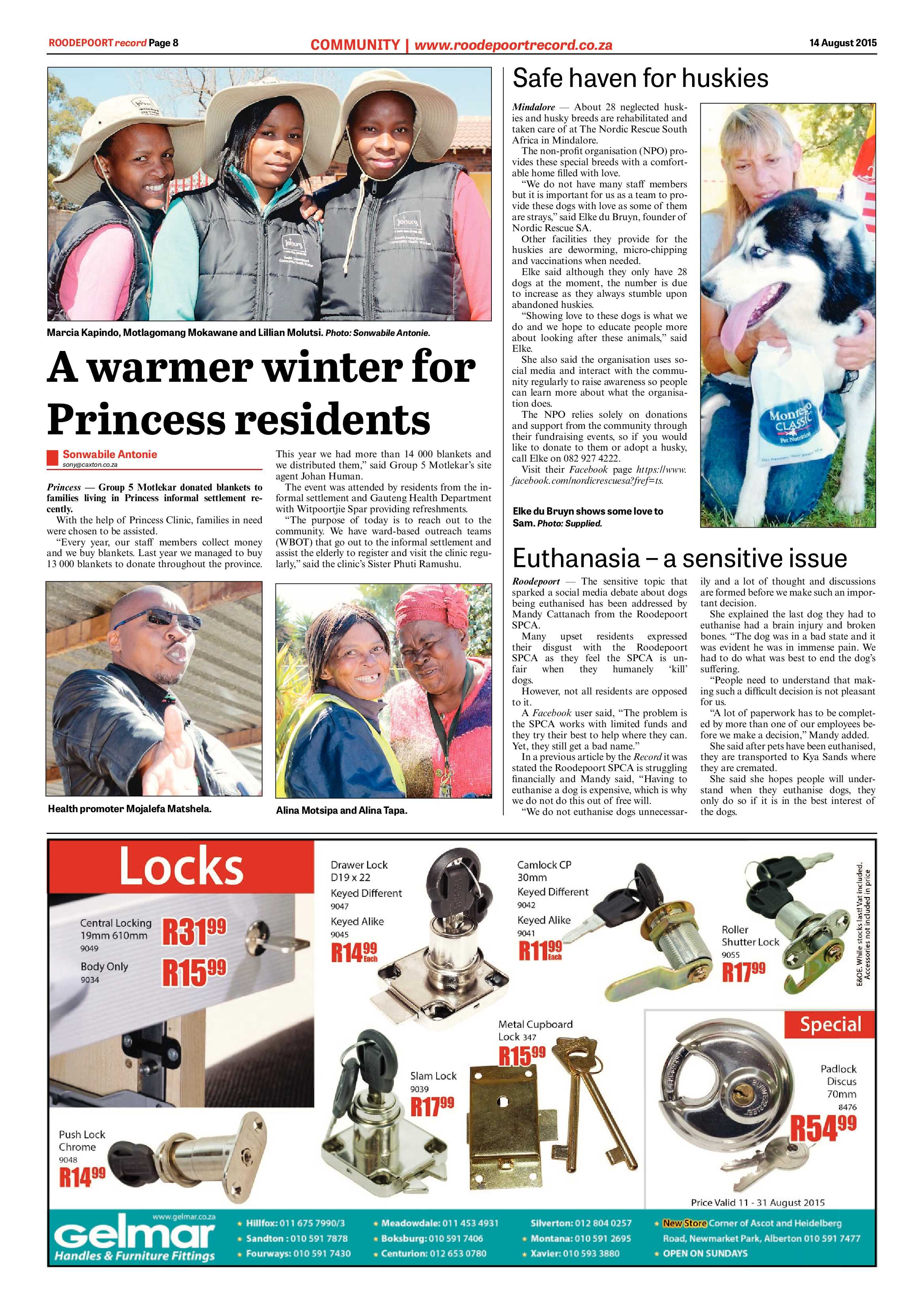Roodepoort Record 14 August 2015 page 8