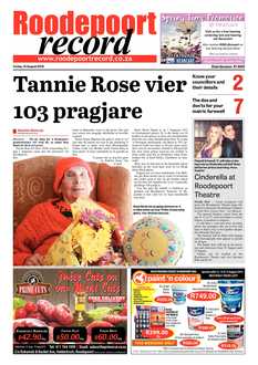 Roodepoort Record 14 August 2015