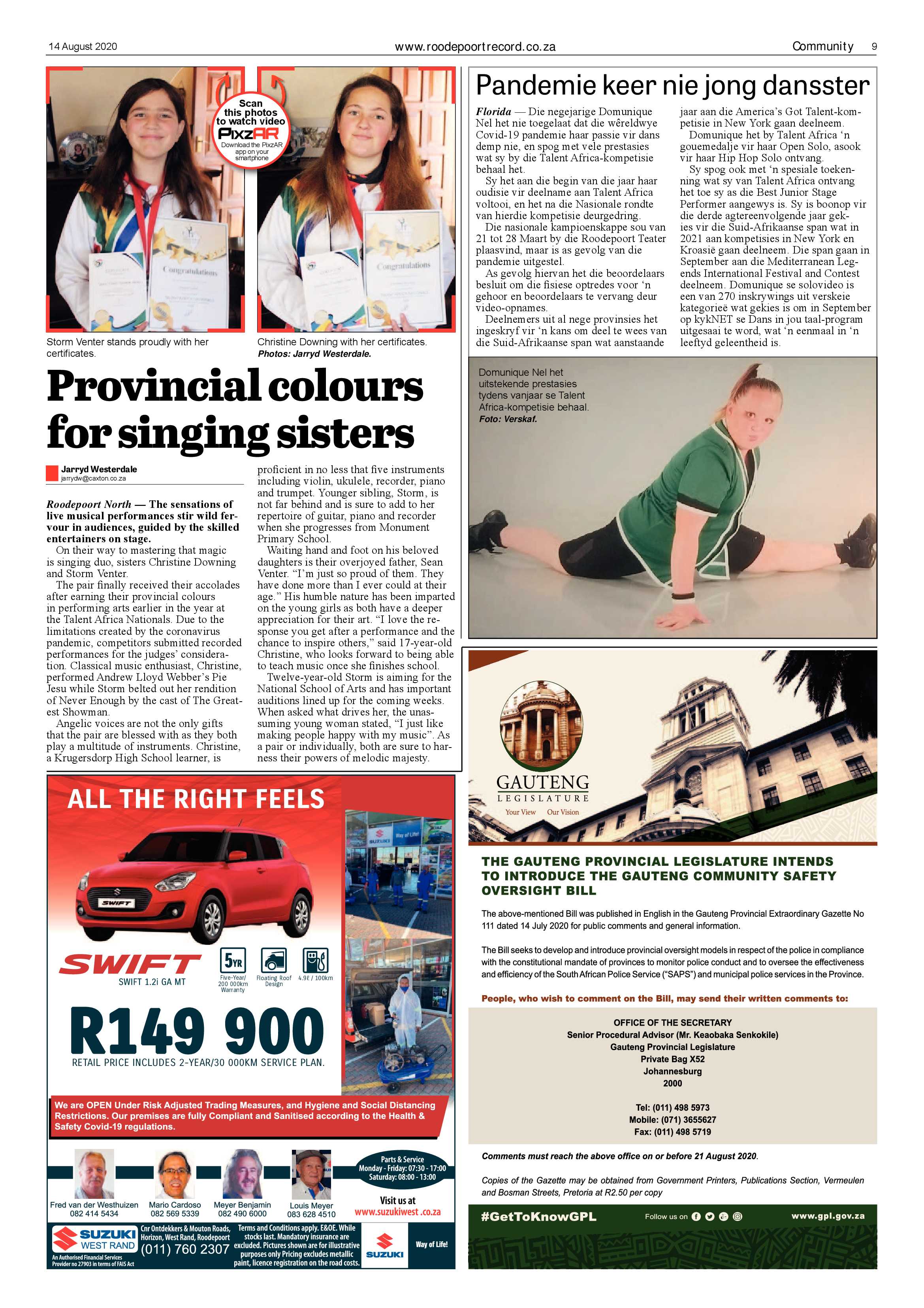 Roodepoort Record 14 August 2020 page 9