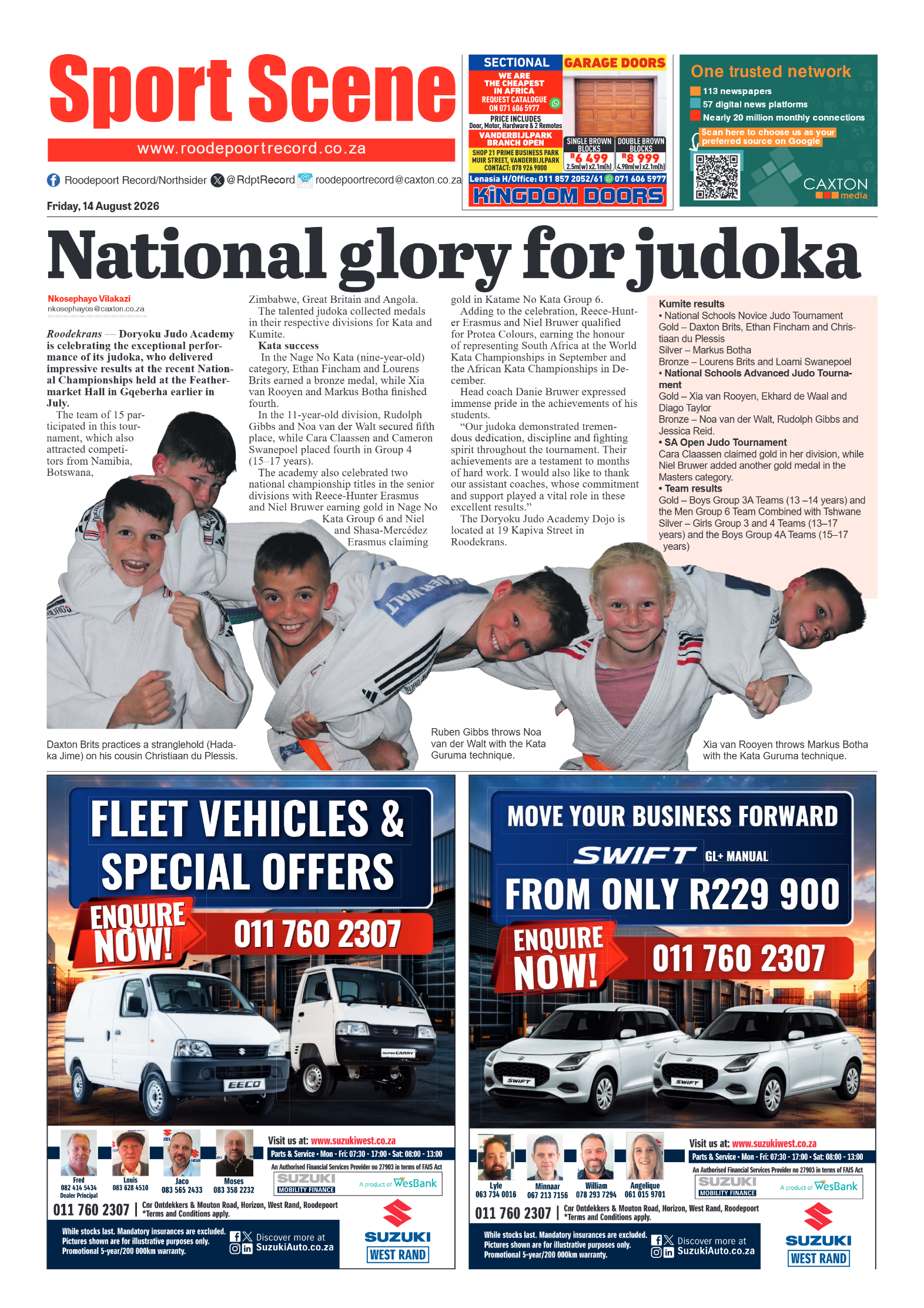 Roodepoort Record 14 August 2026 page 8