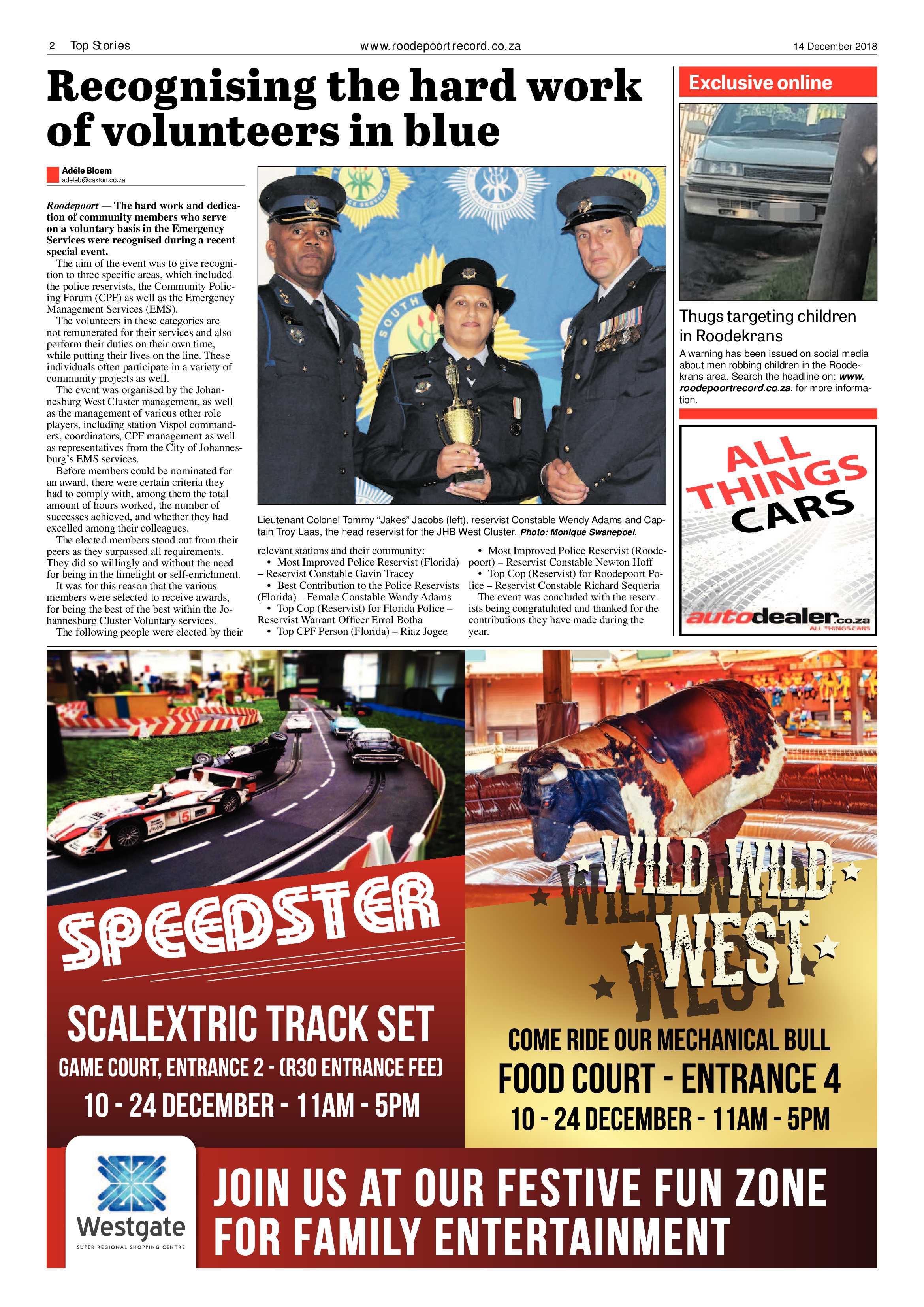 Roodepoort Record 14 December 2018 page 2