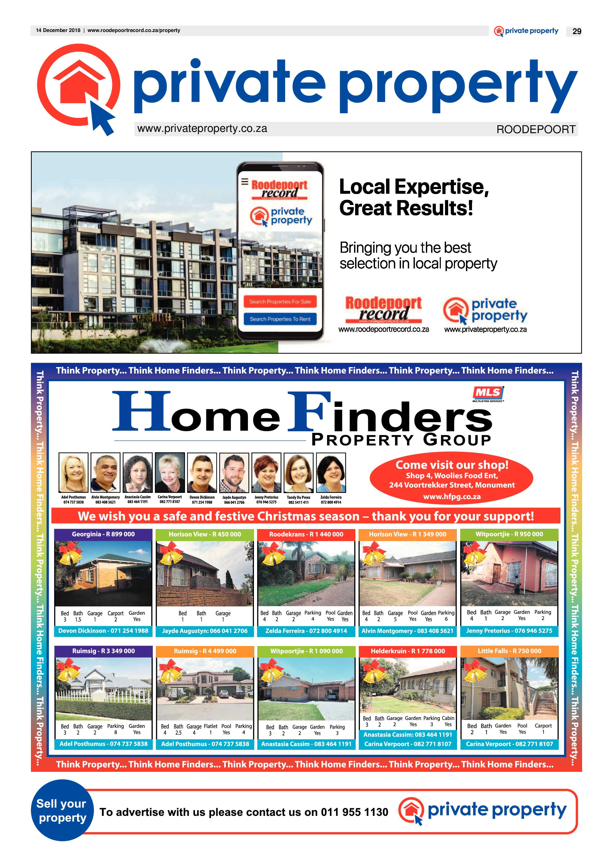 Roodepoort Record 14 December 2018 page 29