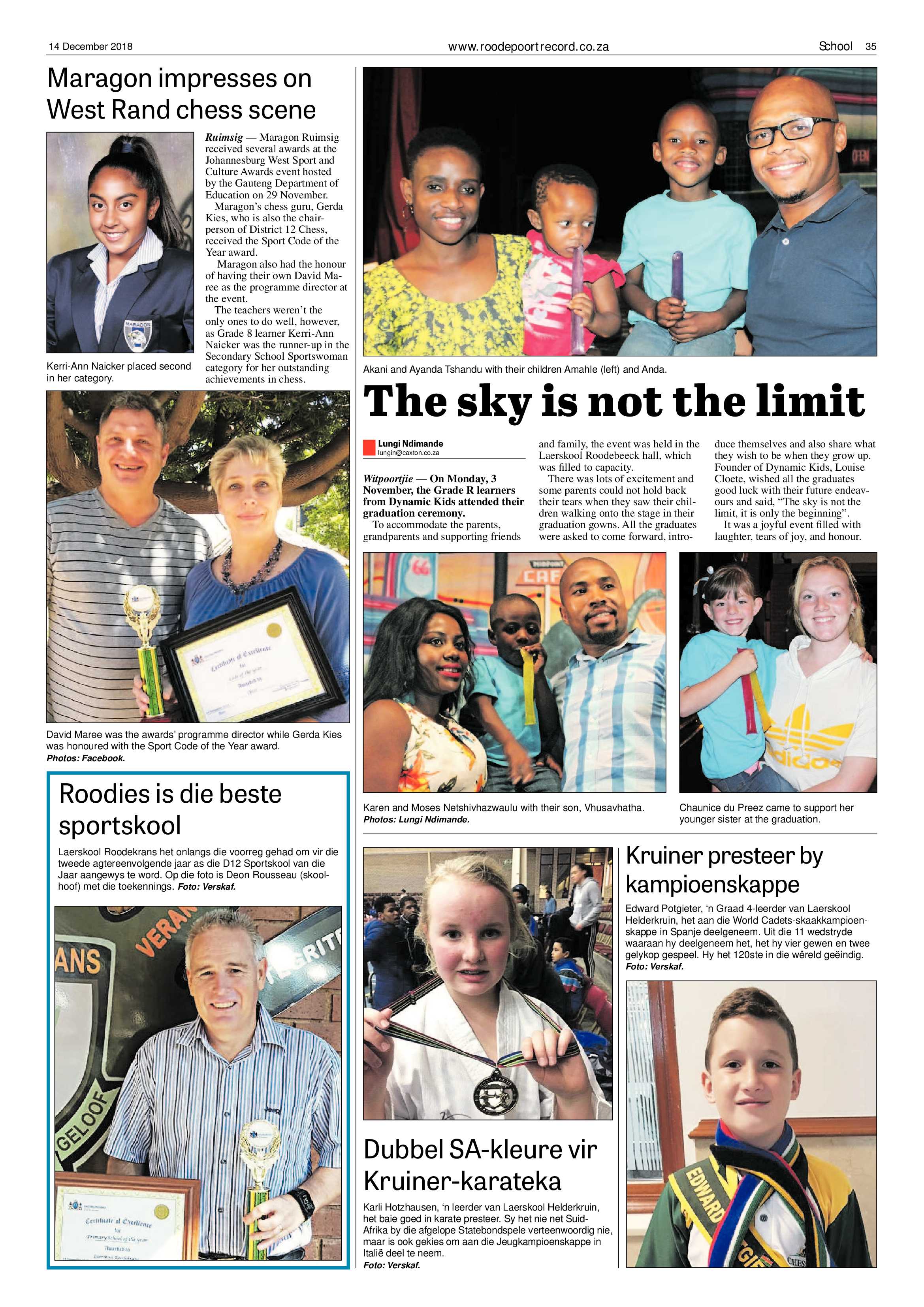 Roodepoort Record 14 December 2018 page 35