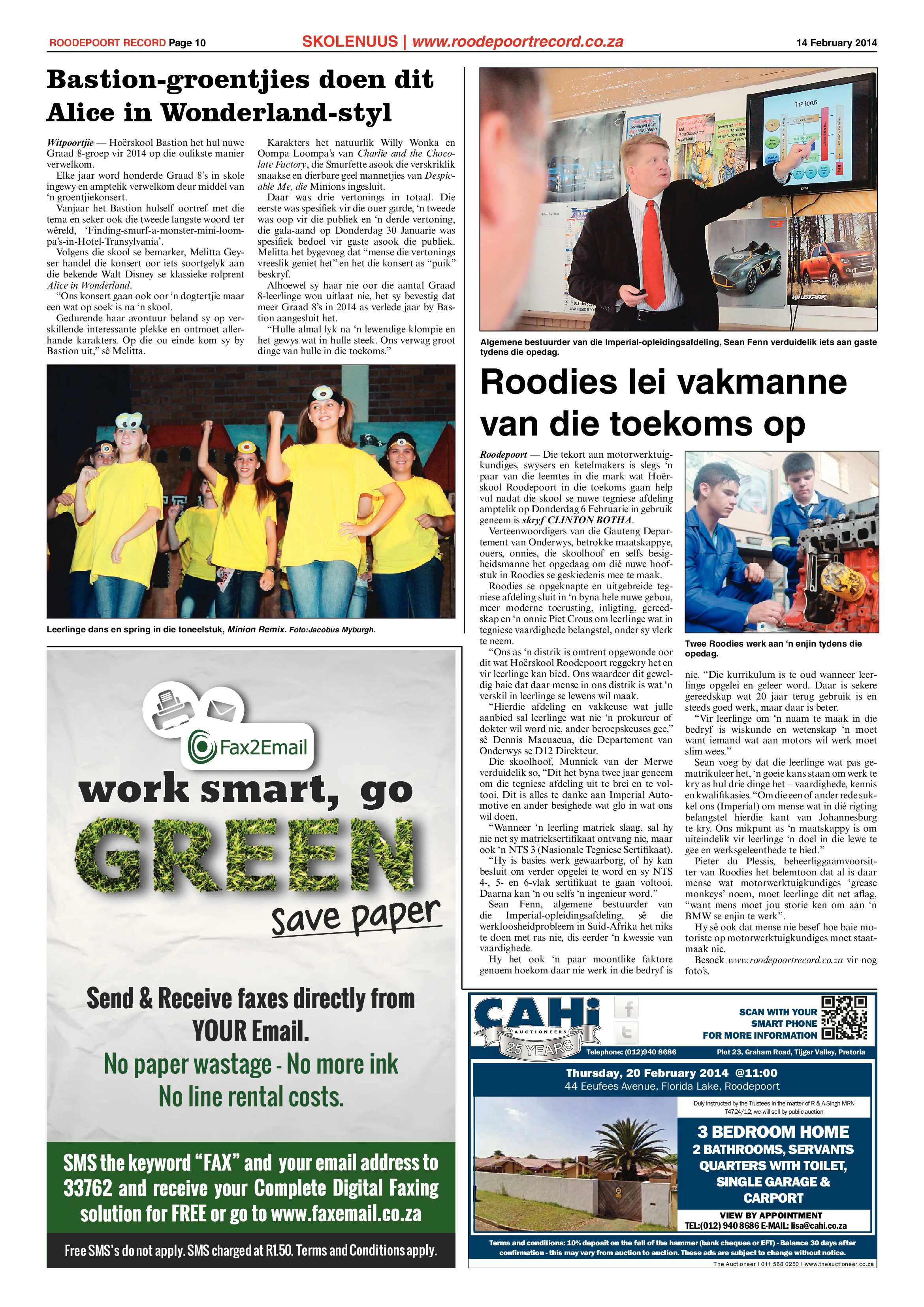 Roodepoort Record 14 February 2014 page 10