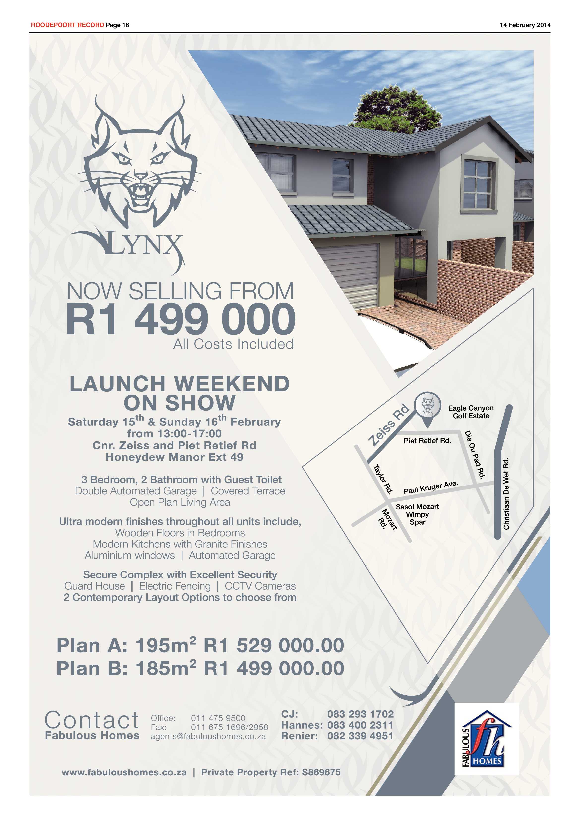 Roodepoort Record 14 February 2014 page 16