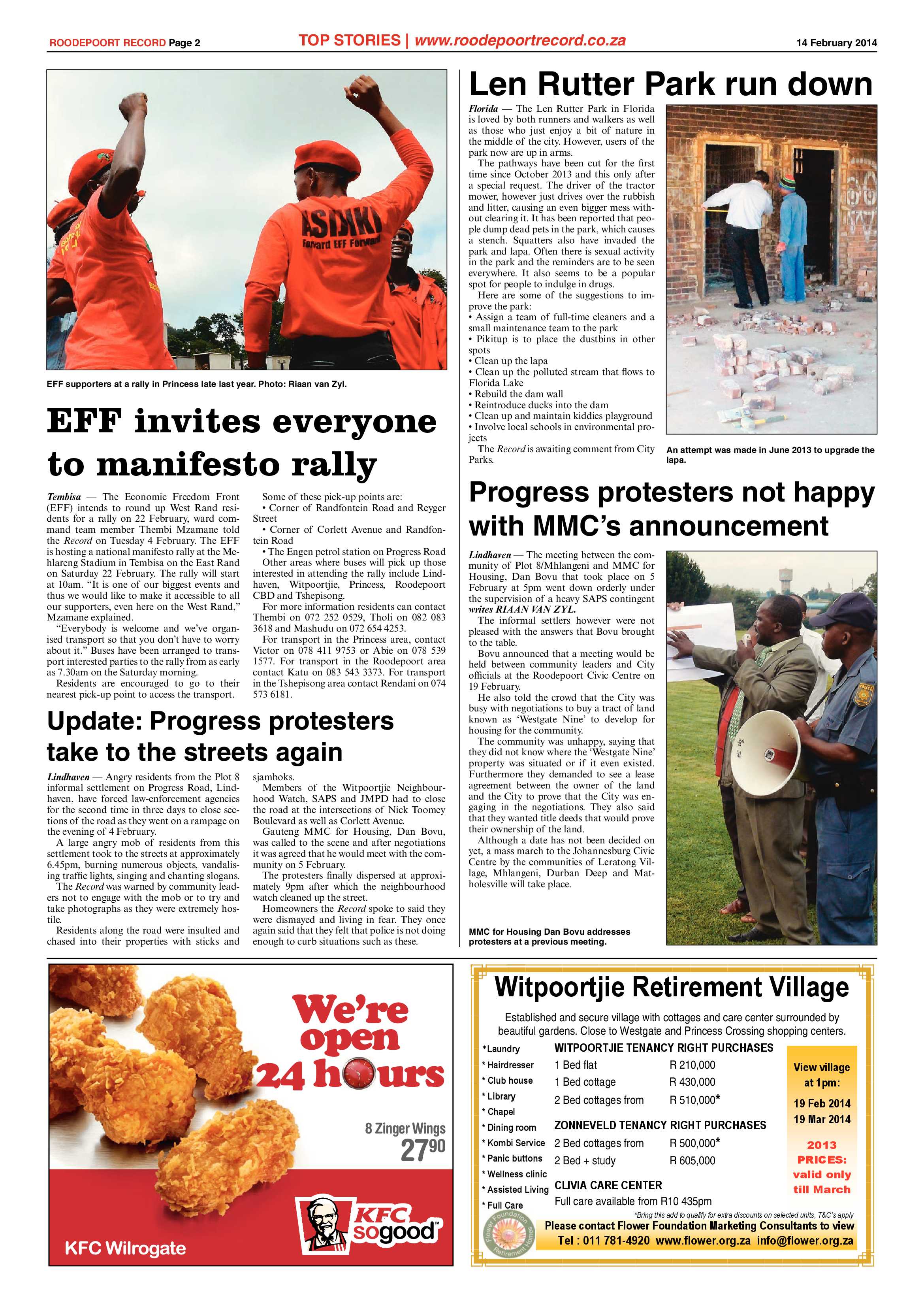 Roodepoort Record 14 February 2014 page 2