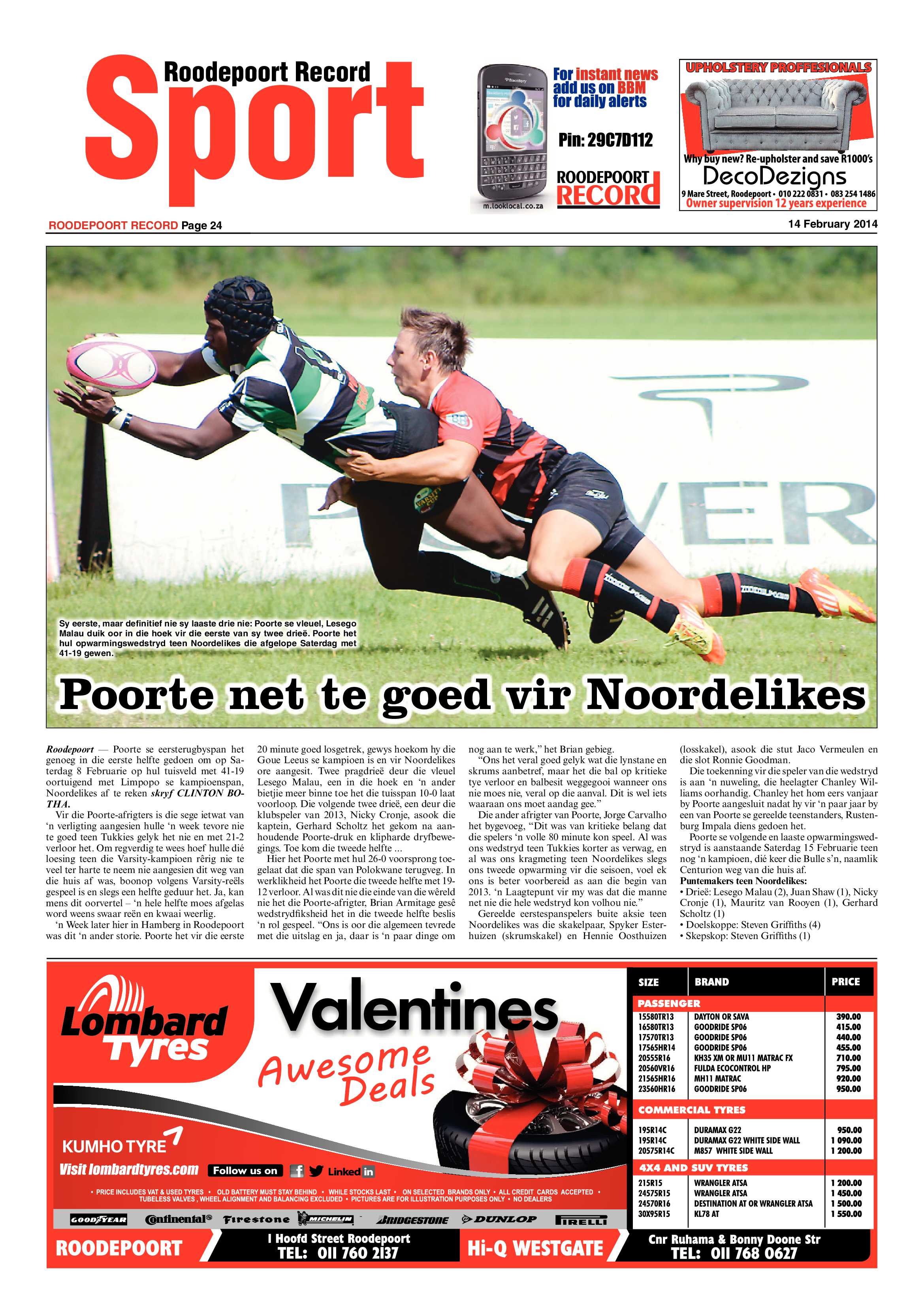 Roodepoort Record 14 February 2014 page 24