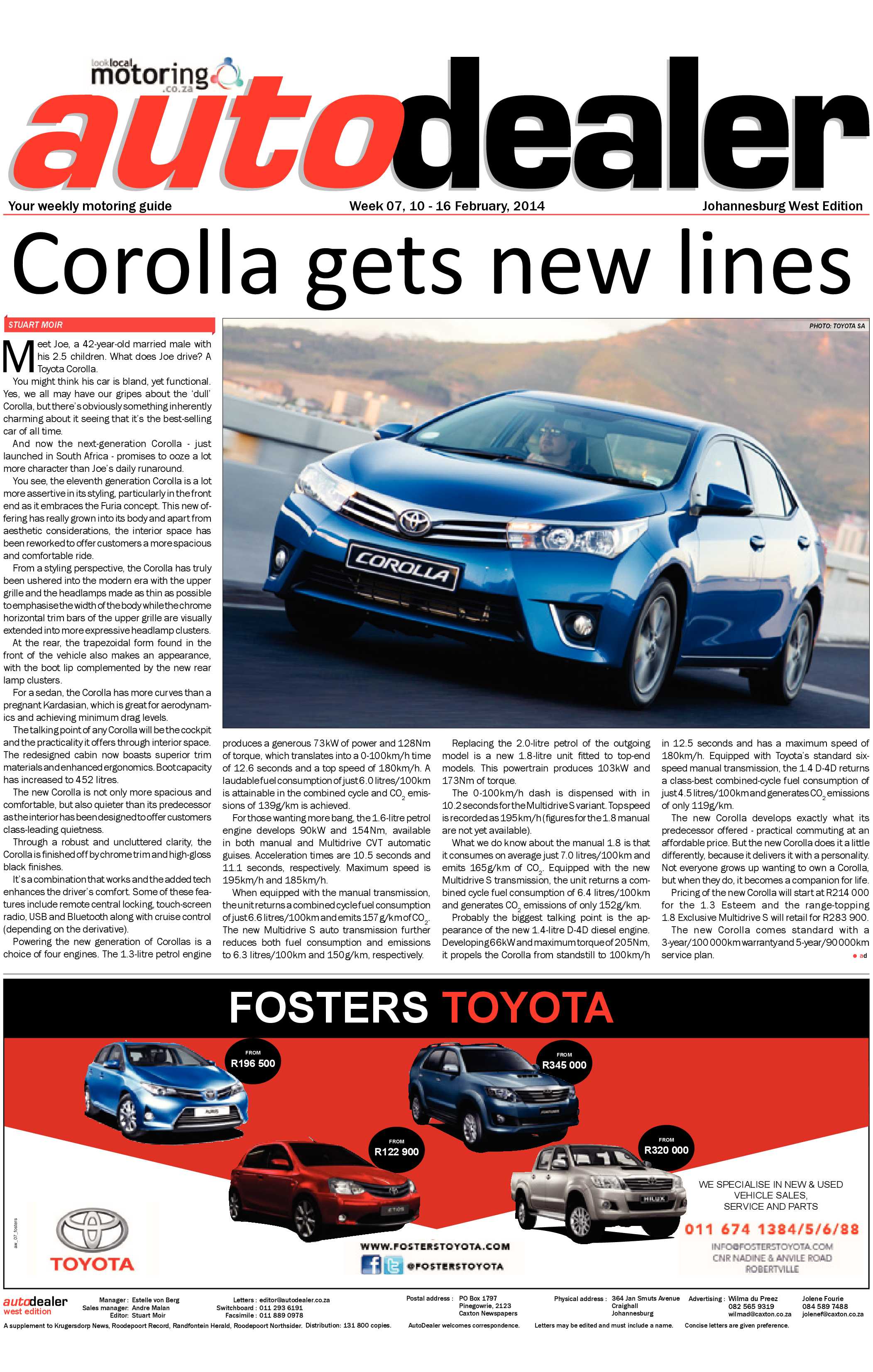 Roodepoort Record 14 February 2014 page 25