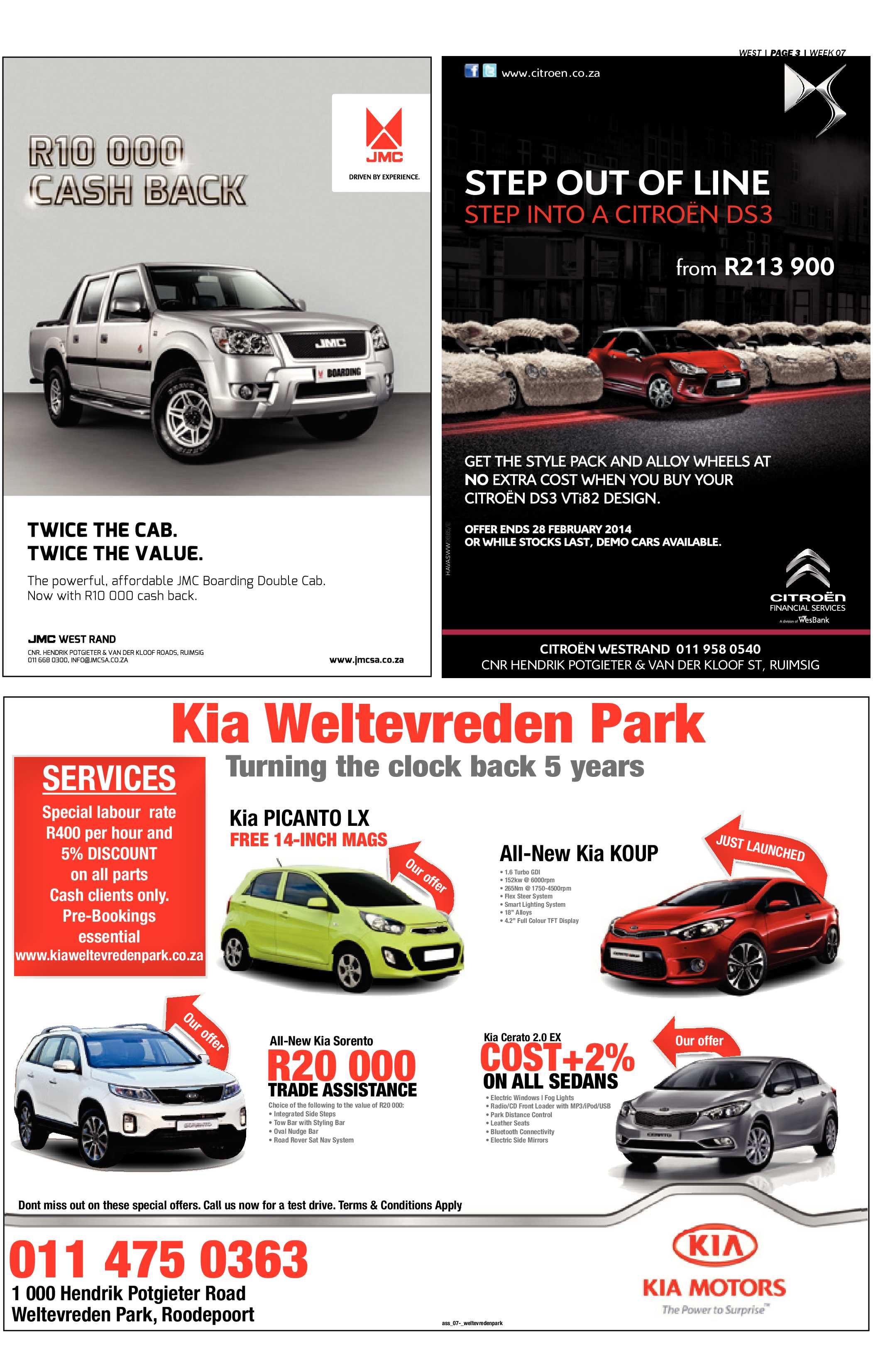 Roodepoort Record 14 February 2014 page 27