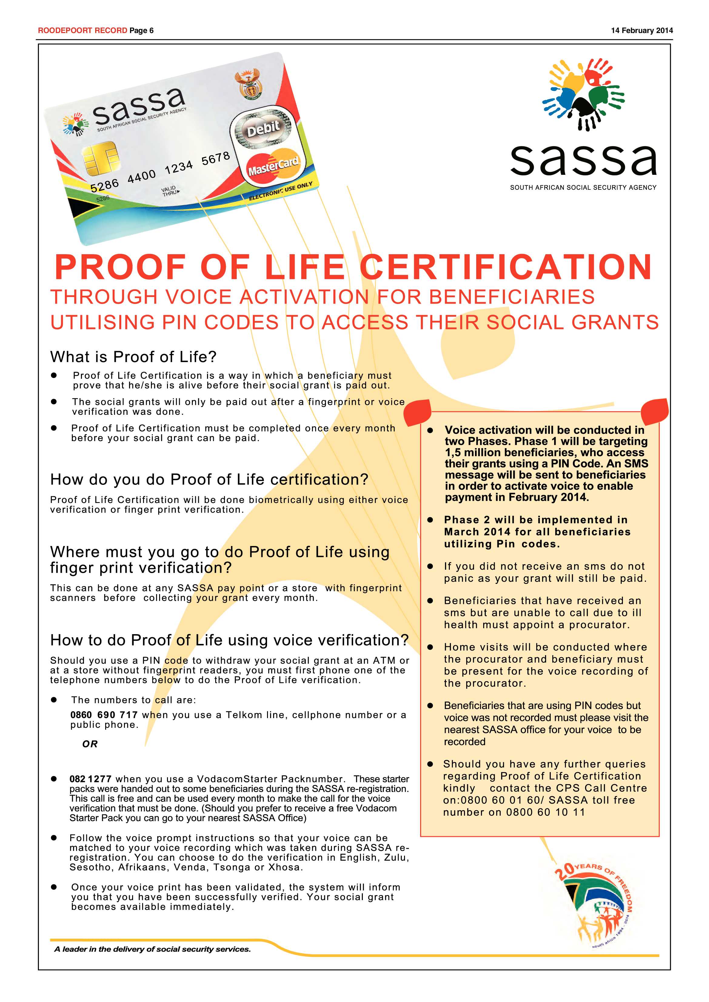 Roodepoort Record 14 February 2014 page 6