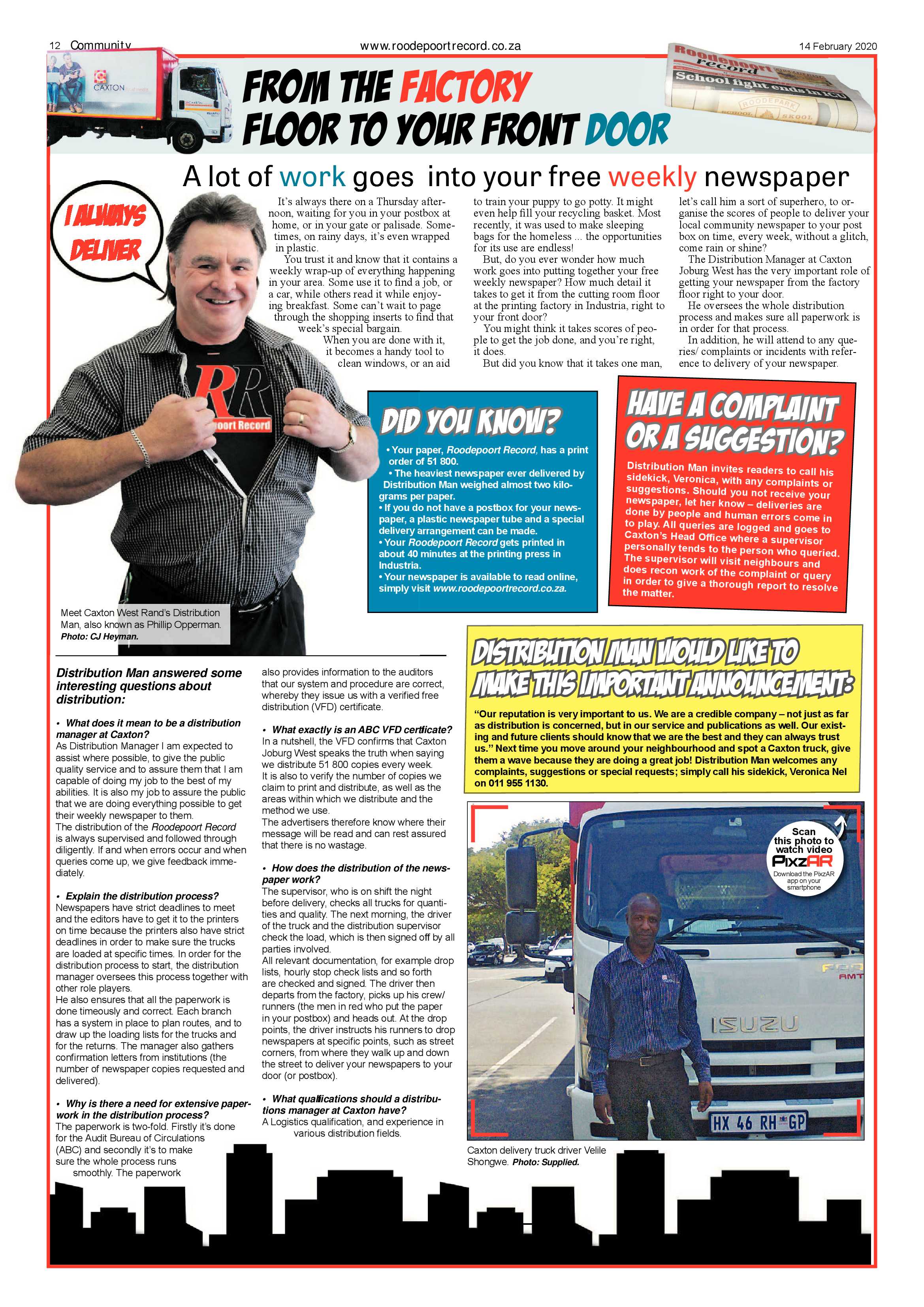 Roodepoort Record 14 February 2020 page 12
